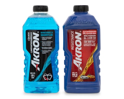 Foto 2 | Foto 2 | Aceite para Motor Akron 25w - 50 5 Piezas + 1 Litro de Limpiaparabrisas