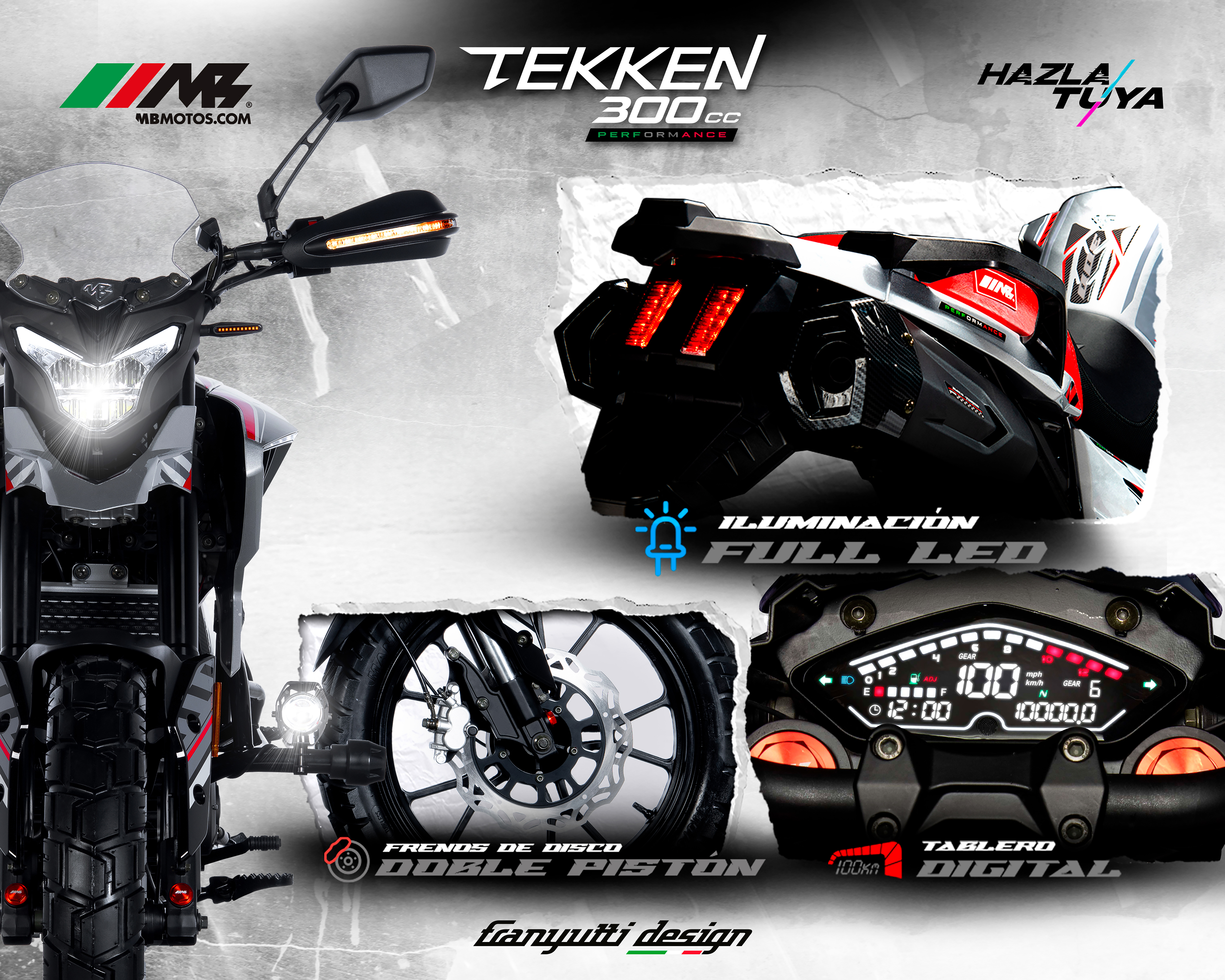 Foto 6 | Foto 6 | Motocicleta MB Motos Tekken 300 Performance 300 cc 2026