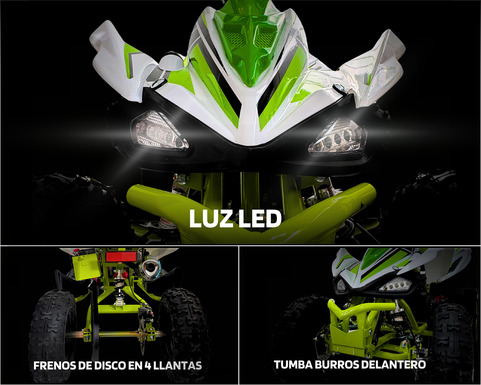 Foto 6 | Foto 6 | Cuatrimoto para Niños Shahoma NTS01 SE Verde