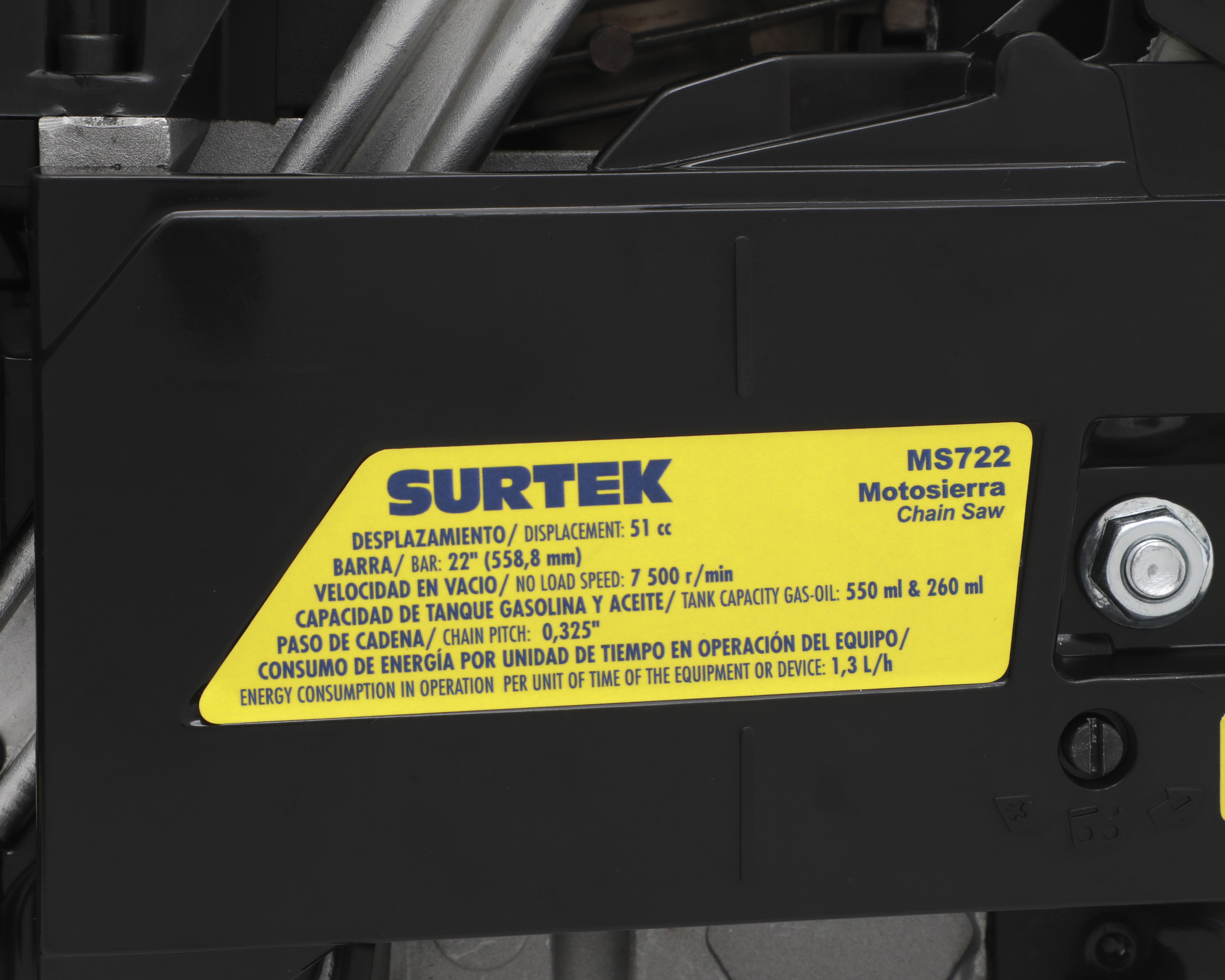 Foto 7 pulgar | Foto 6 | Motosierra Suterk 3HP 51C
