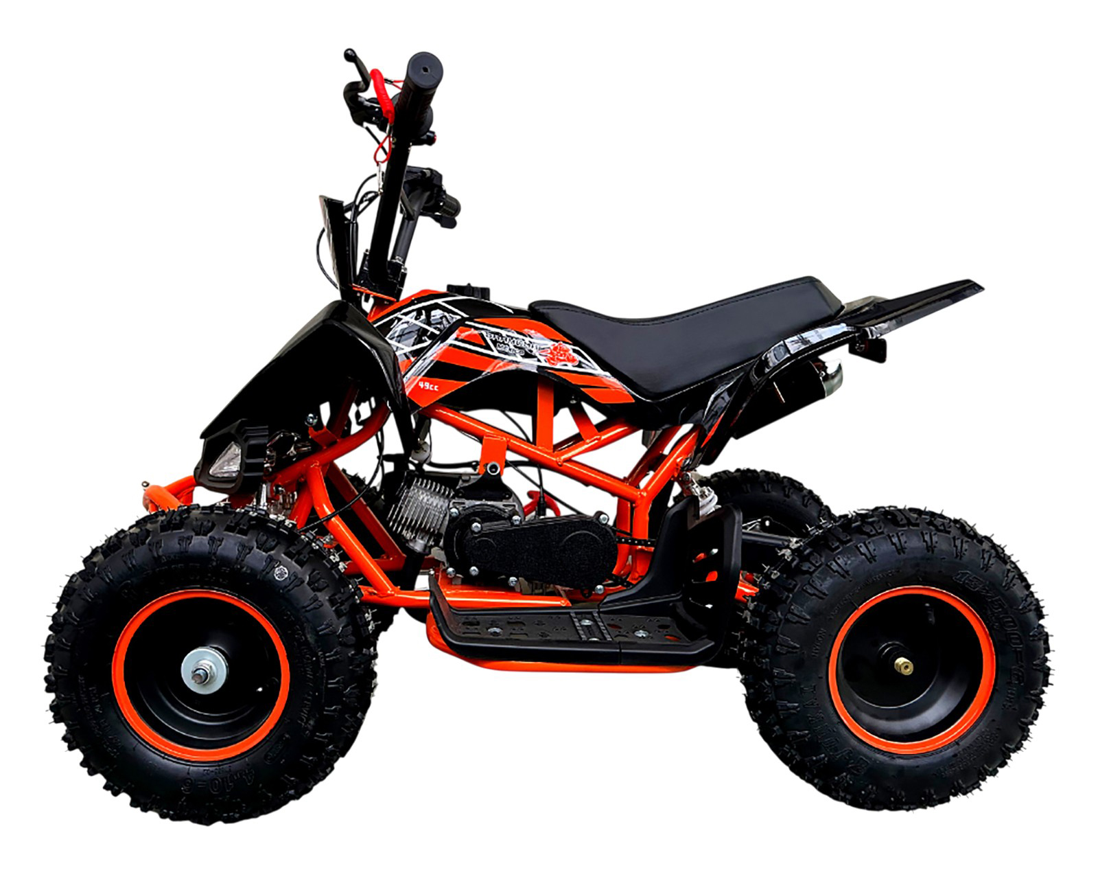 Foto 4 pulgar | Foto 3 | Cuatrimoto para Niños Shahoma ATV03 Anaranjada