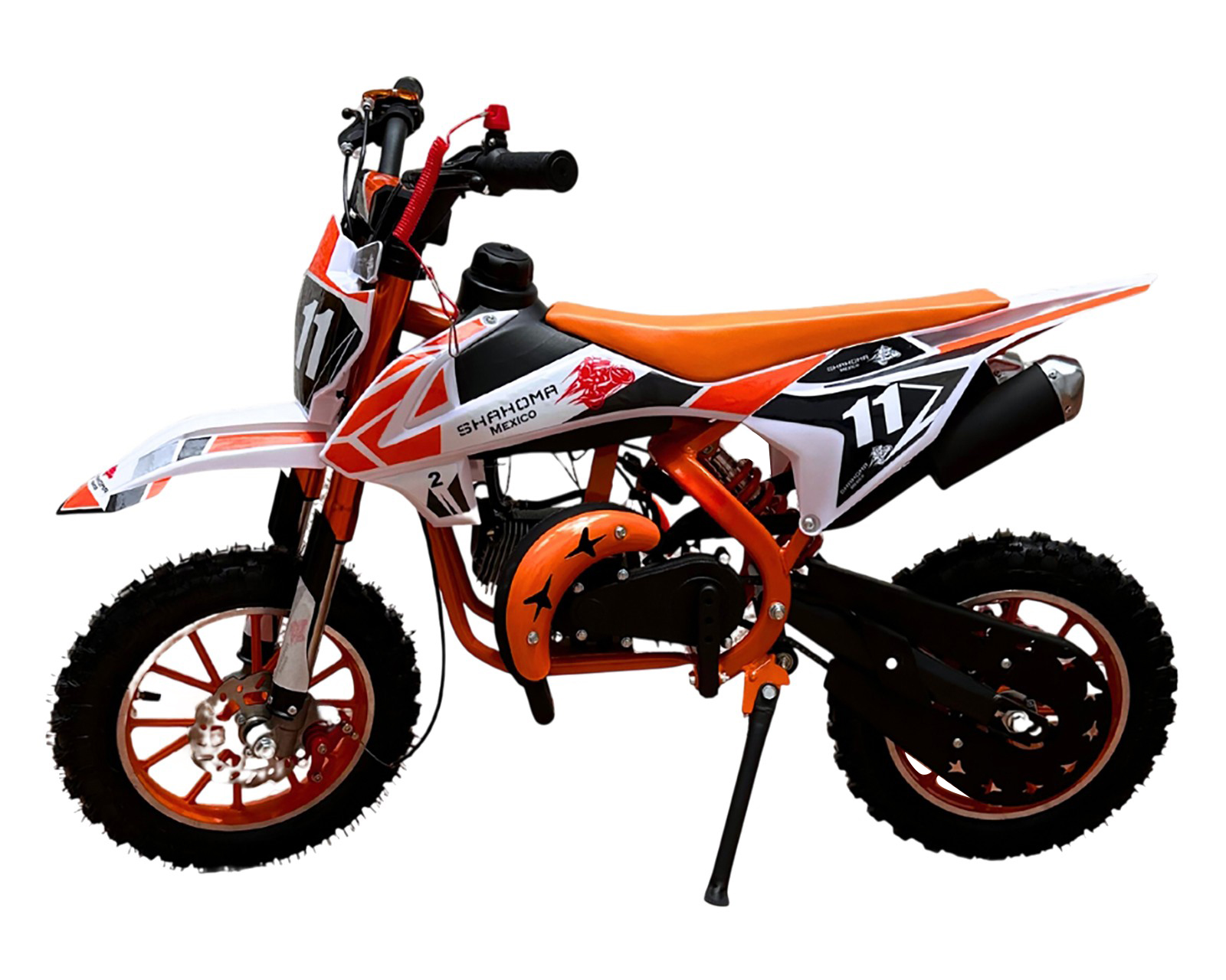 Foto 2 | Foto 2 | Moto para Niños Shashoma NTS01 SE Anaranjada