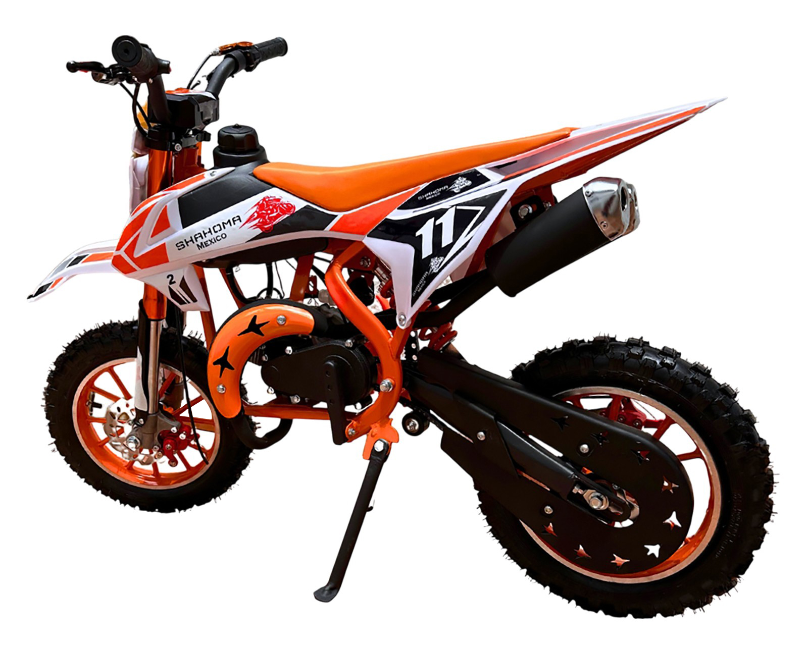 Foto 4 pulgar | Foto 3 | Moto para Niños Shashoma NTS01 SE Anaranjada