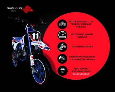 Foto 4 | Foto 4 | Moto para Niños Shahoma NTS01 SE 49 cc 2026