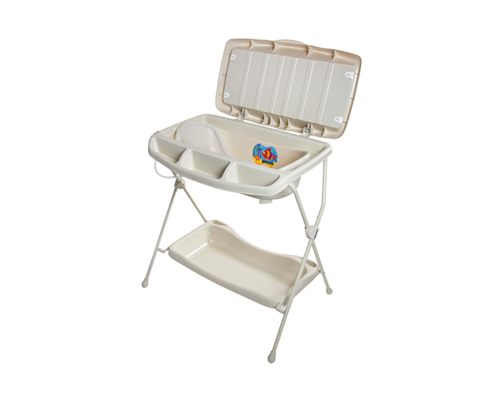 Bañera para Bebé Prinsel con Cambiador