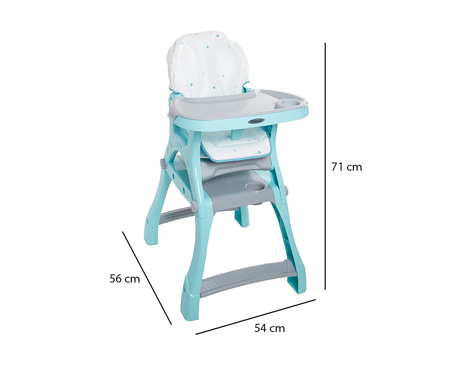 Foto 7 pulgar | Foto 6 | Silla Alta Prinsel 2 en 1