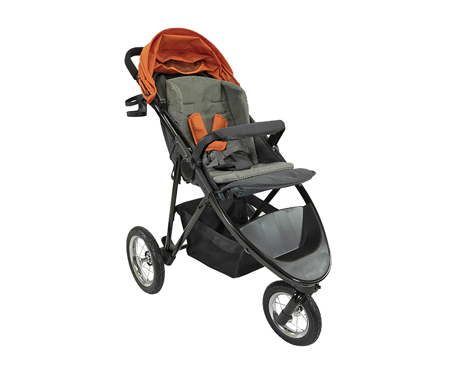 Foto 5 pulgar | Foto 4 | Carriola Prinsel Jogger Air Anaranjada/Gris