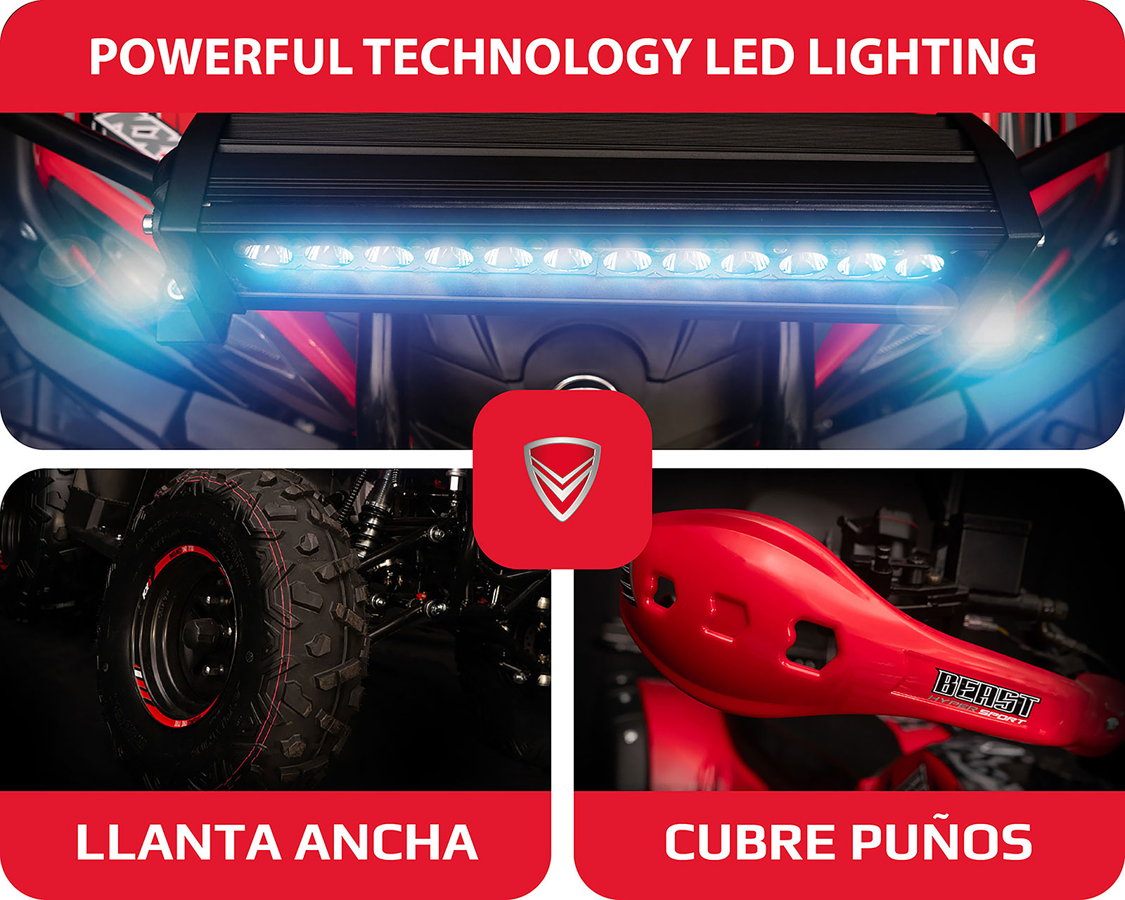 Foto 11 pulgar | Foto 10 | Cuatrimoto Veloci Beast KX4 200 cc 2026