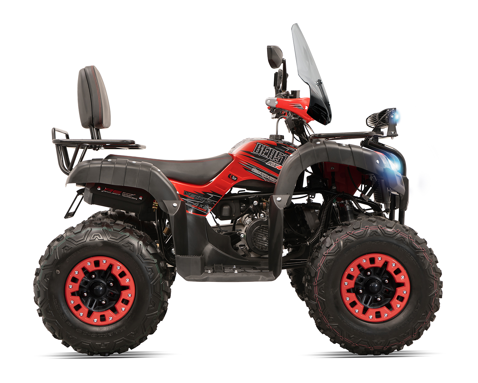 Foto 3 pulgar | Foto 2 | Cuatrimoto Veloci Beast KX4 200 cc 2026