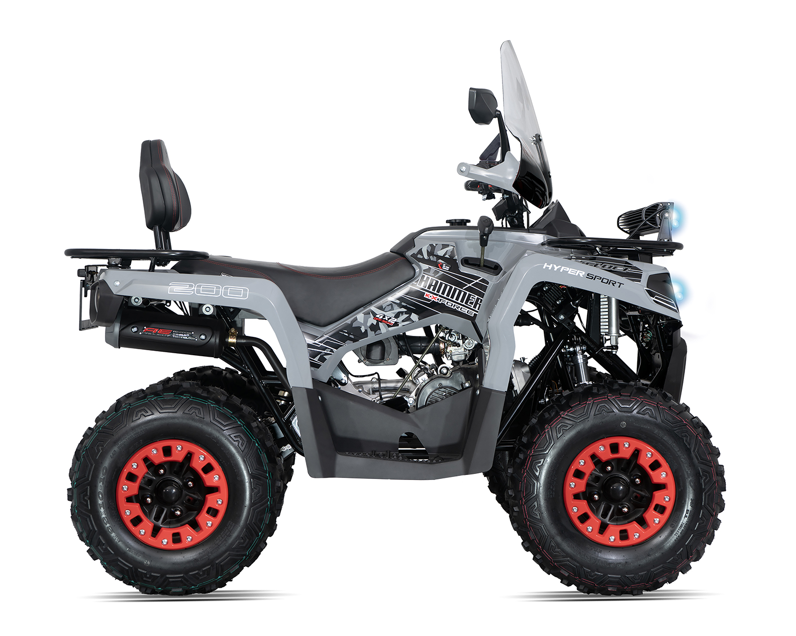 Foto 3 pulgar | Foto 2 | Cuatrimoto Veloci Hammer KX Force 200 cc 2026