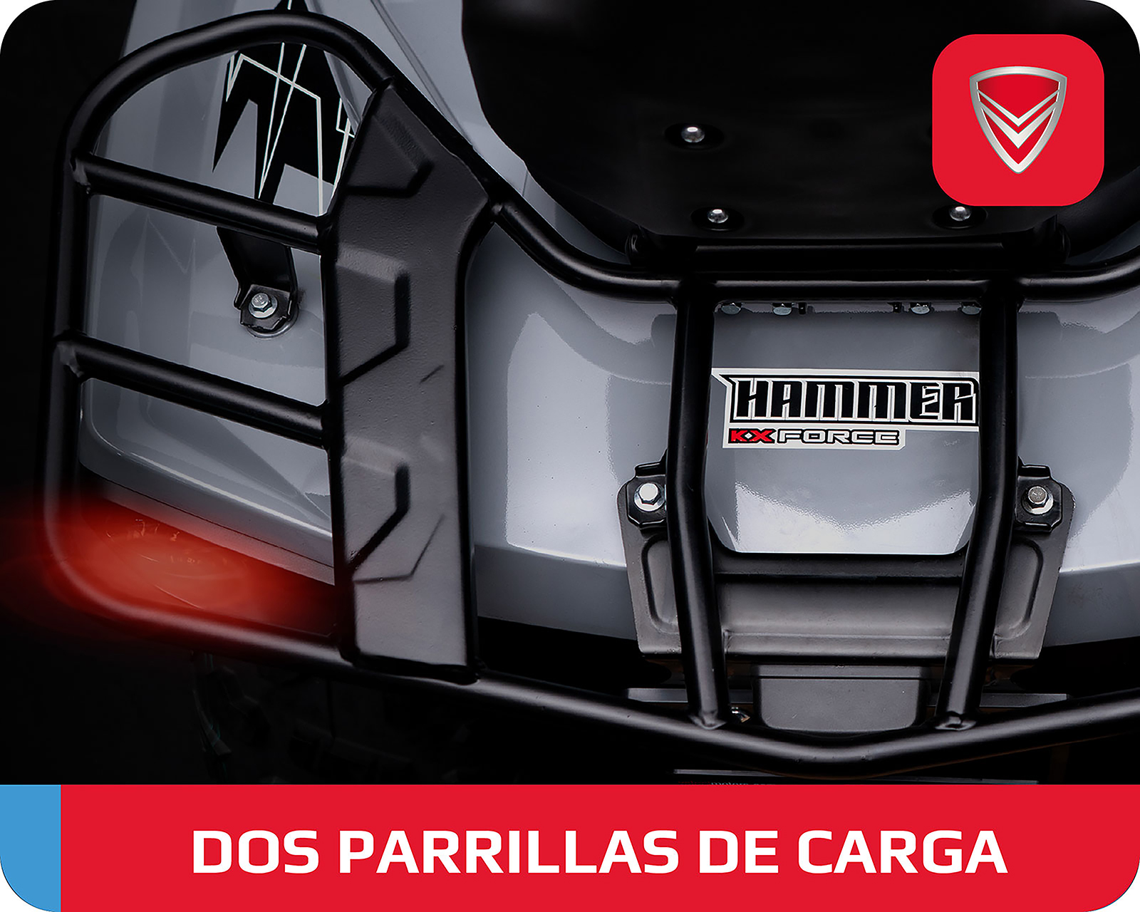 Foto 9 pulgar | Foto 8 | Cuatrimoto Veloci Hammer KX Force 200 cc 2026