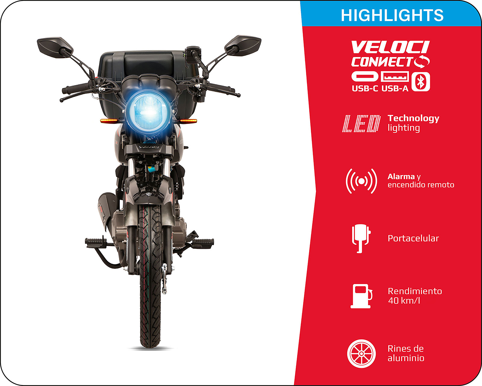 Foto 3 | Foto 3 | Motocicleta Veloci Boxter RT3 200 cc 2026