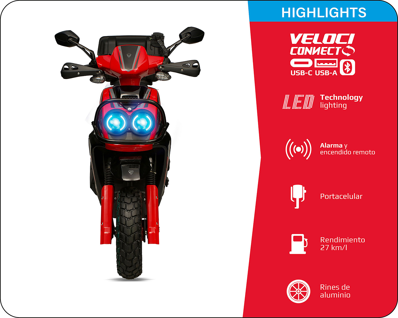 Foto 3 | Foto 3 | Motocicleta Veloci Atrio Evo Sport 200 cc 2026