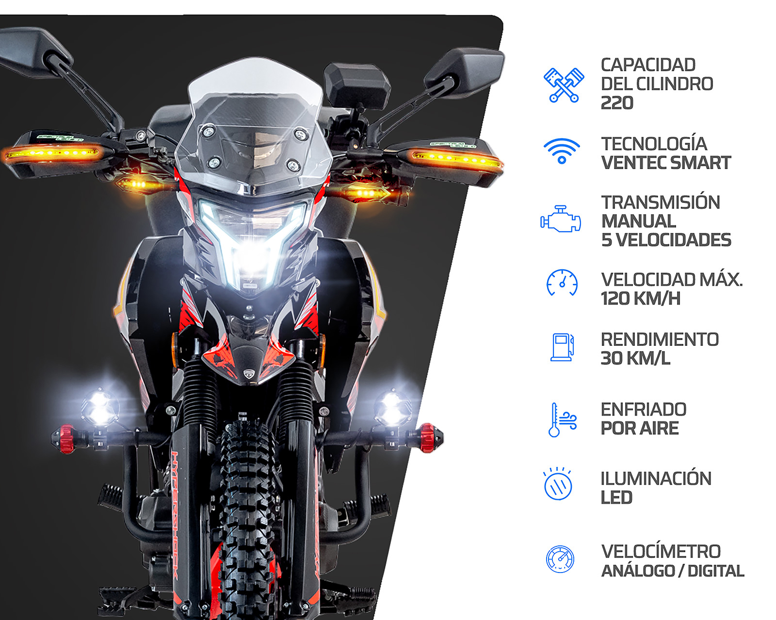 Foto 5 | Foto 5 | Motocicleta Vento Crossmax 220 cc 2026