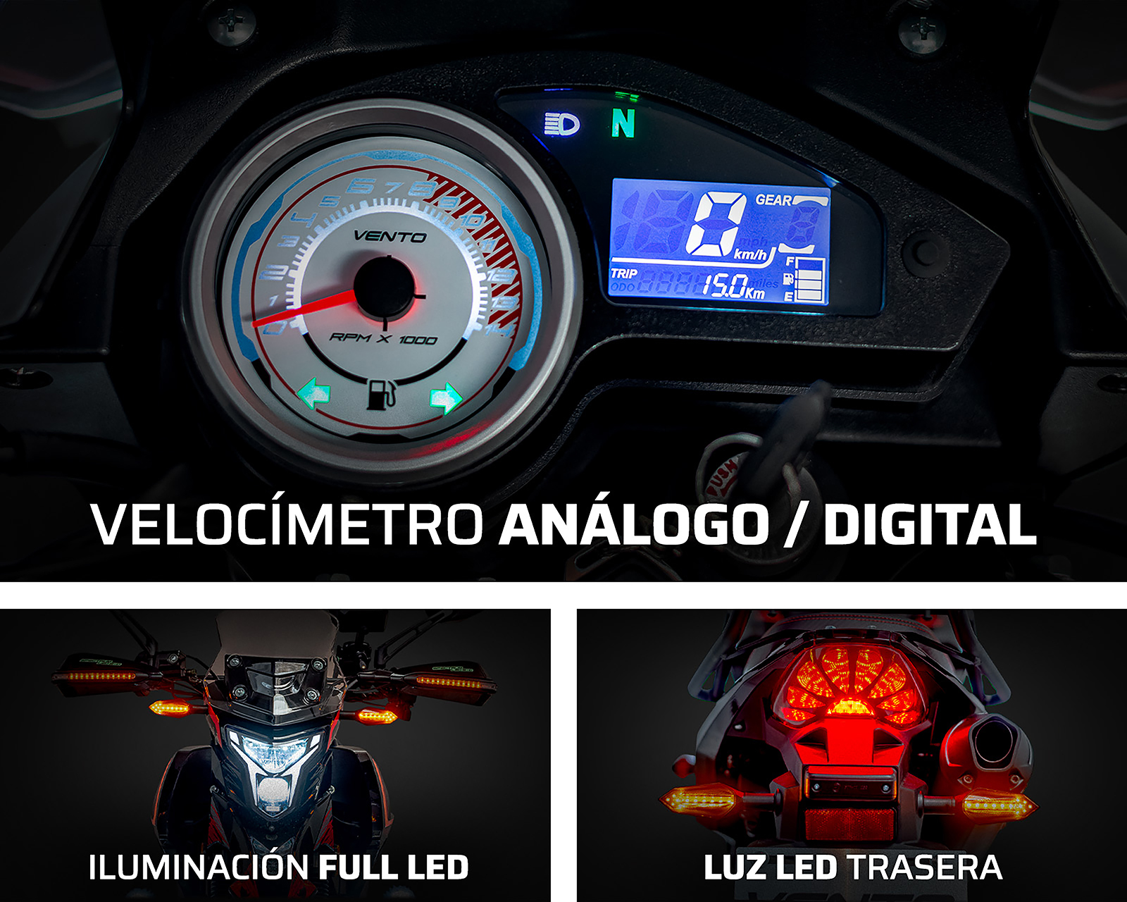 Foto 6 | Foto 6 | Motocicleta Vento Crossmax 220 cc 2026