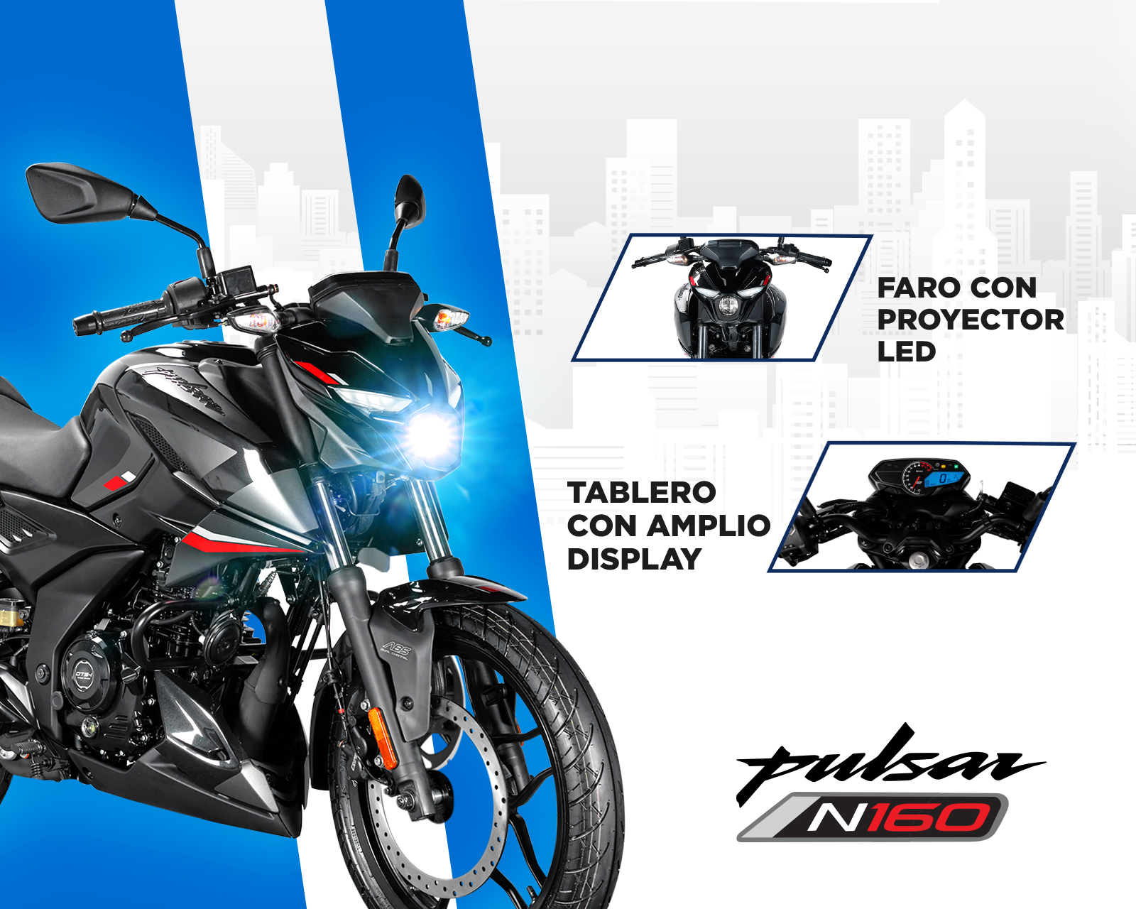 Foto 7 pulgar | Foto 6 | Motocicleta Bajaj Pulsar N 160 cc Carburada 2026