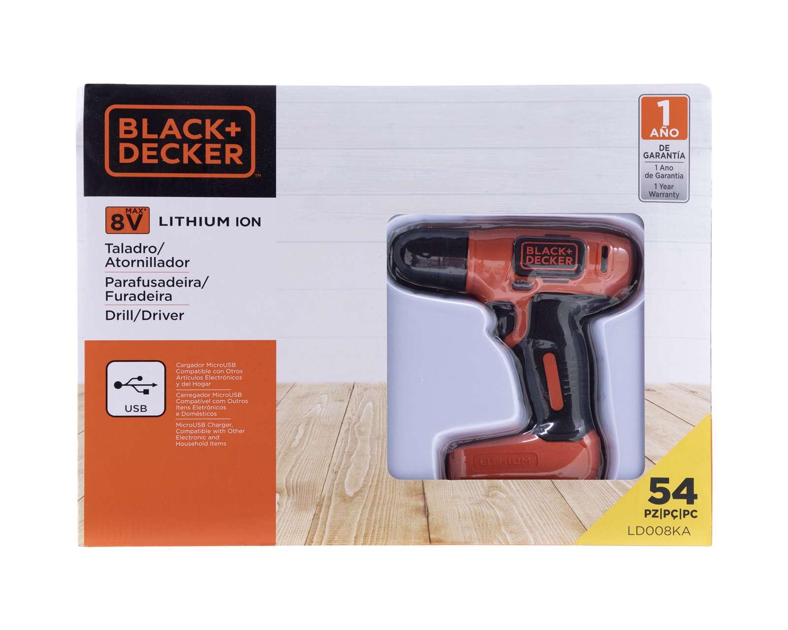 Foto 7 pulgar | Foto 6 | Taladro Atornillador Black+Decker LD008KA