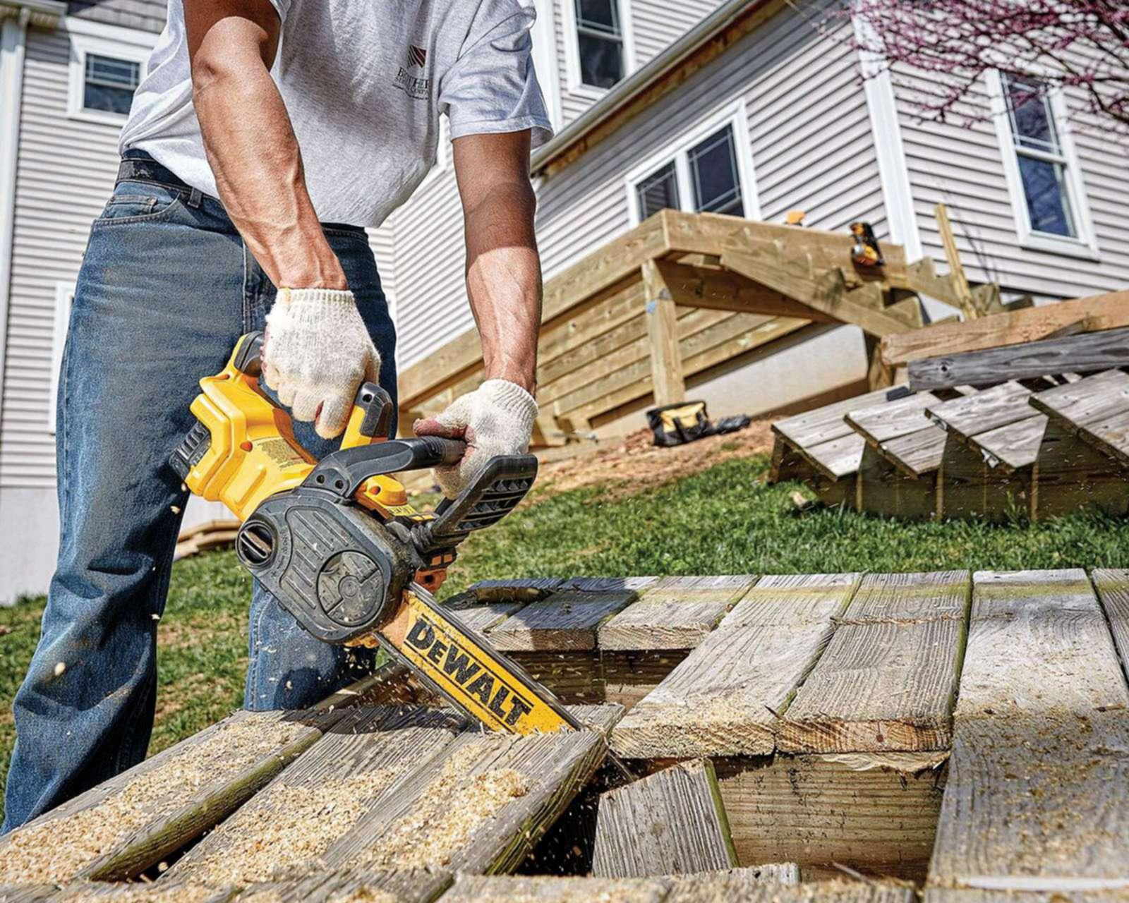 Foto 6 | Foto 6 | Motosierra Eléctrica Dewalt 12" 20V