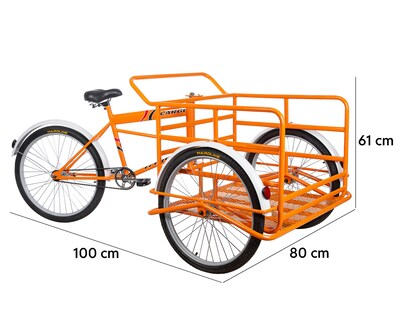 Foto 10 | Foto 10 | Triciclo de Carga Trejo Tricarga Amarillo