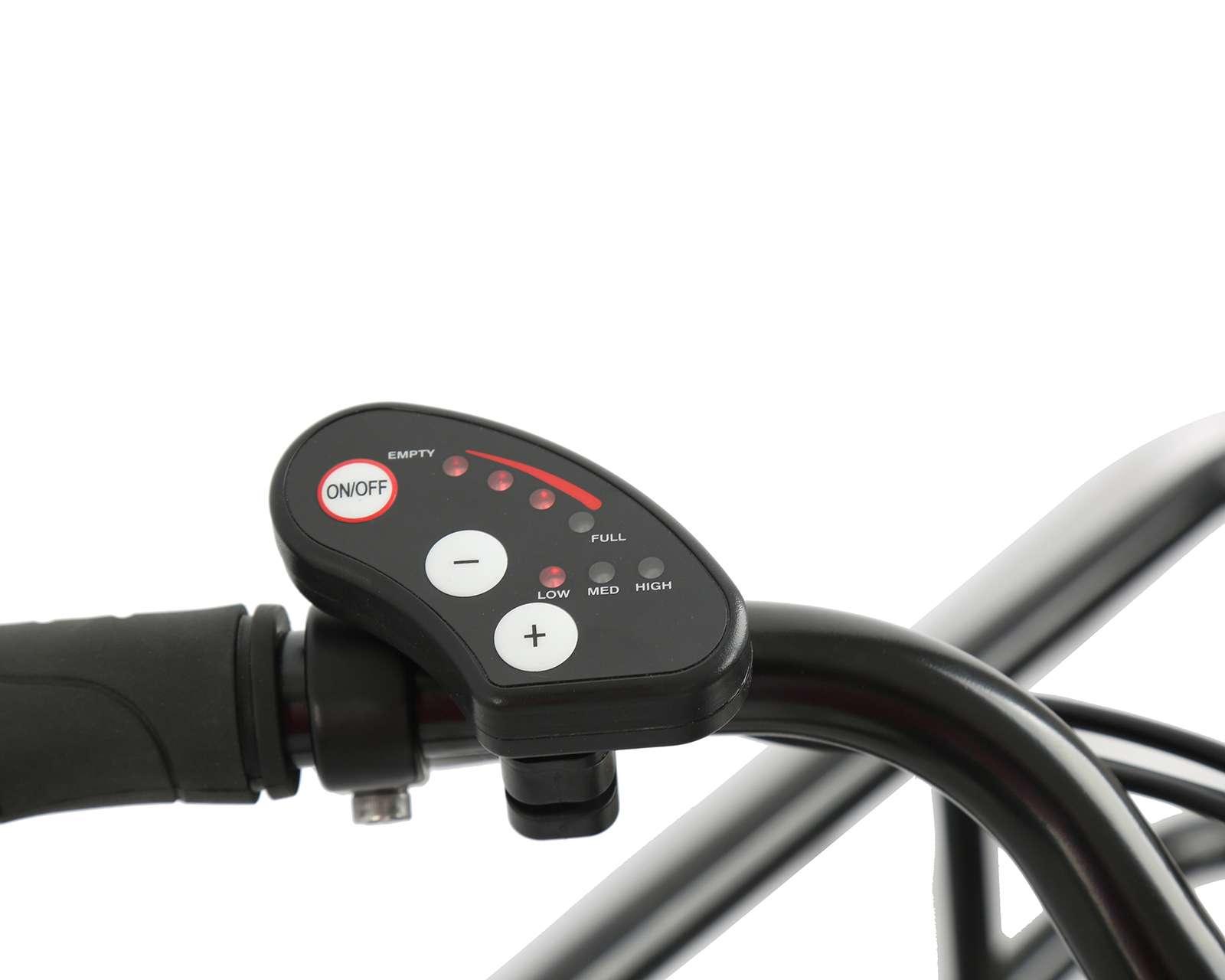 Foto 5 pulgar | Foto 4 | Bicicleta Eléctrica Motor 250 W Getgo Go Delivery 24" Negra