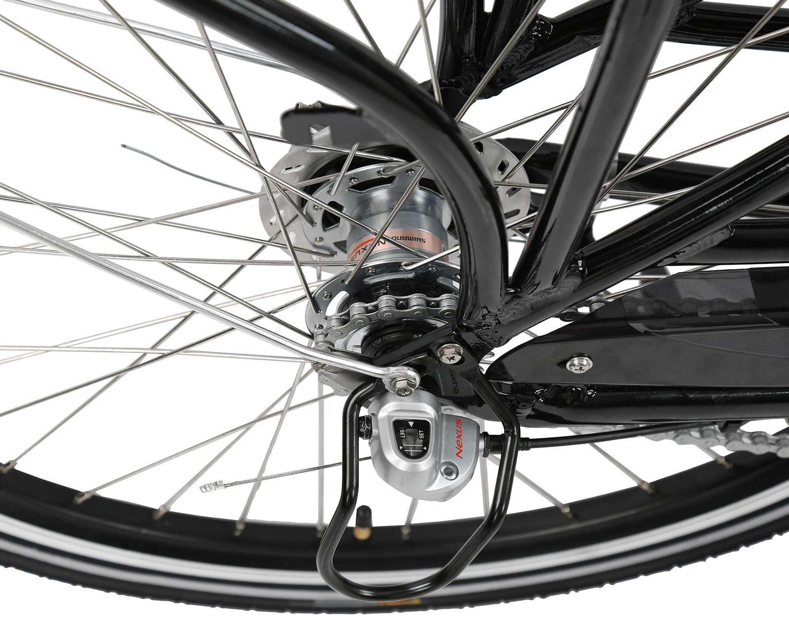 Foto 5 | Foto 5 | Bicicleta Eléctrica Motor 250 W Getgo Go Delivery 24" Negra