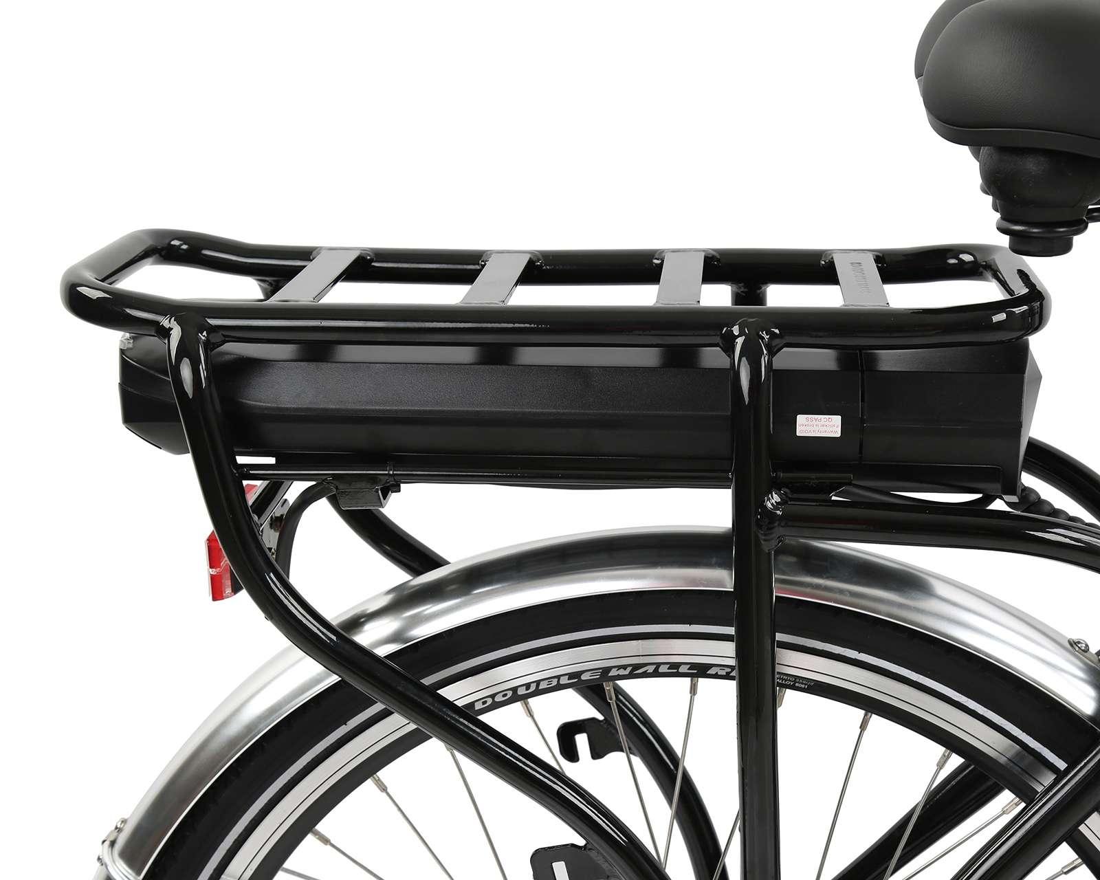 Foto 7 pulgar | Foto 6 | Bicicleta Eléctrica Motor 250 W Getgo Go Delivery 24" Negra