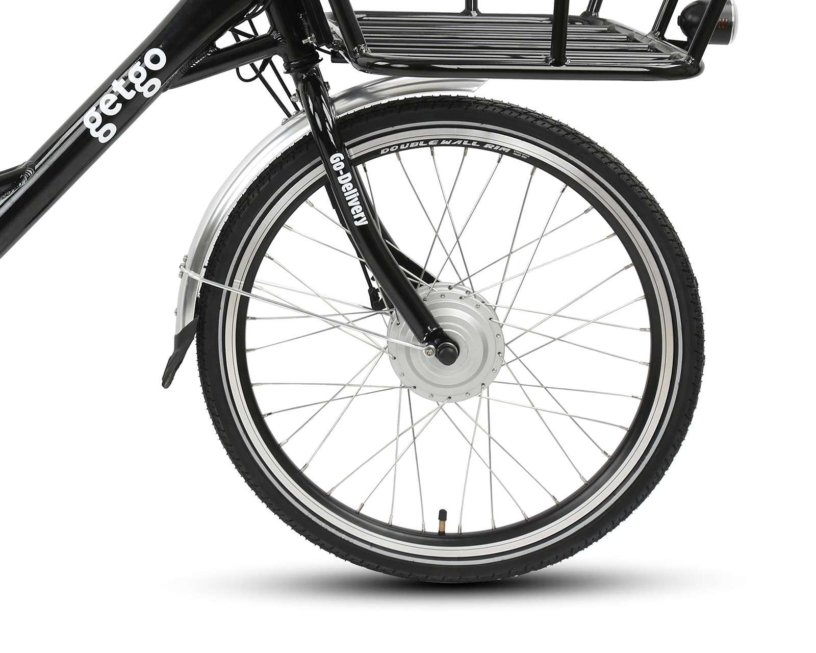 Foto 7 | Foto 7 | Bicicleta Eléctrica Motor 250 W Getgo Go Delivery 24" Negra