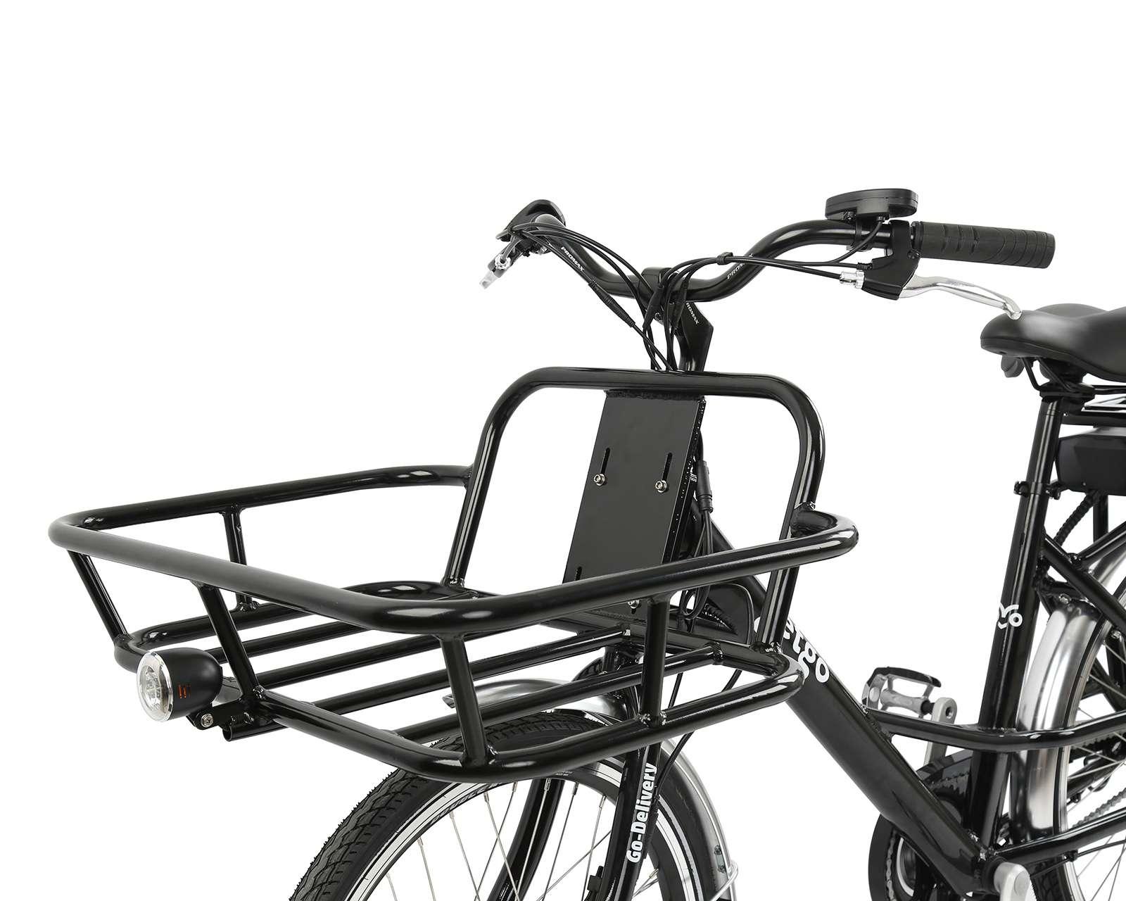 Foto 8 | Foto 8 | Bicicleta Eléctrica Motor 250 W Getgo Go Delivery 24" Negra