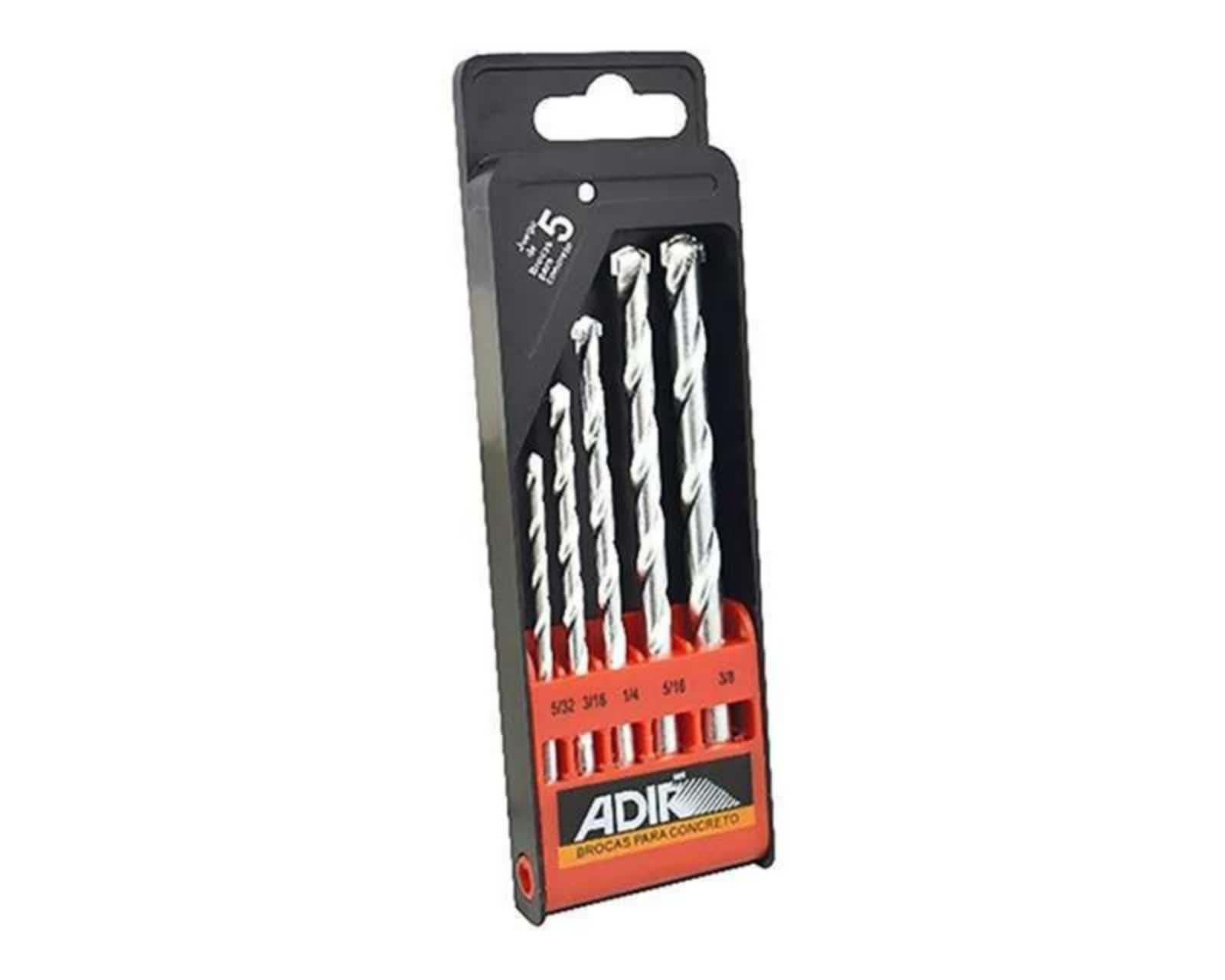 Brocas para Concreto Adir 5 Piezas