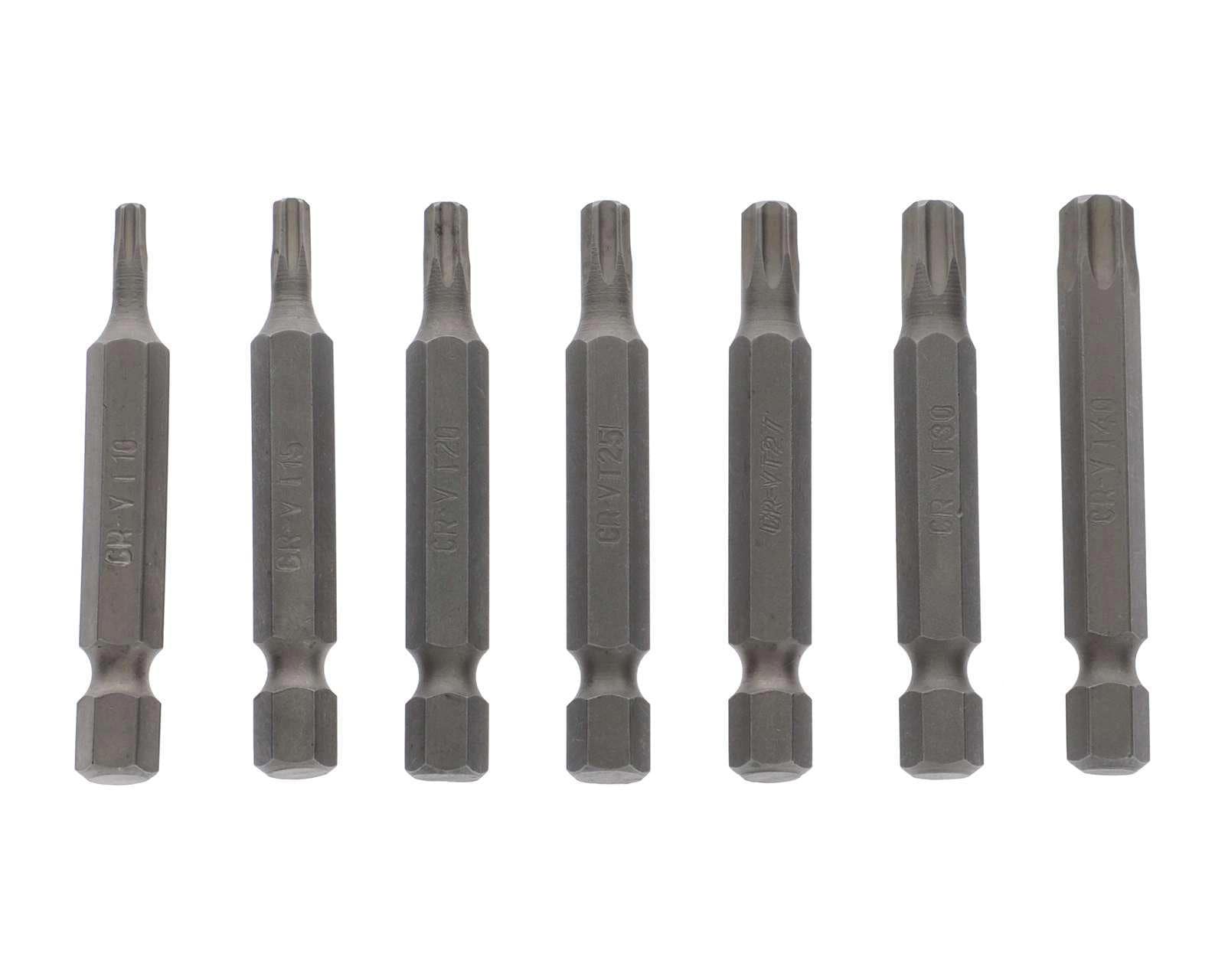 Foto 2 | Foto 2 | Puntas para Desarmador Adir Torx 7 Piezas