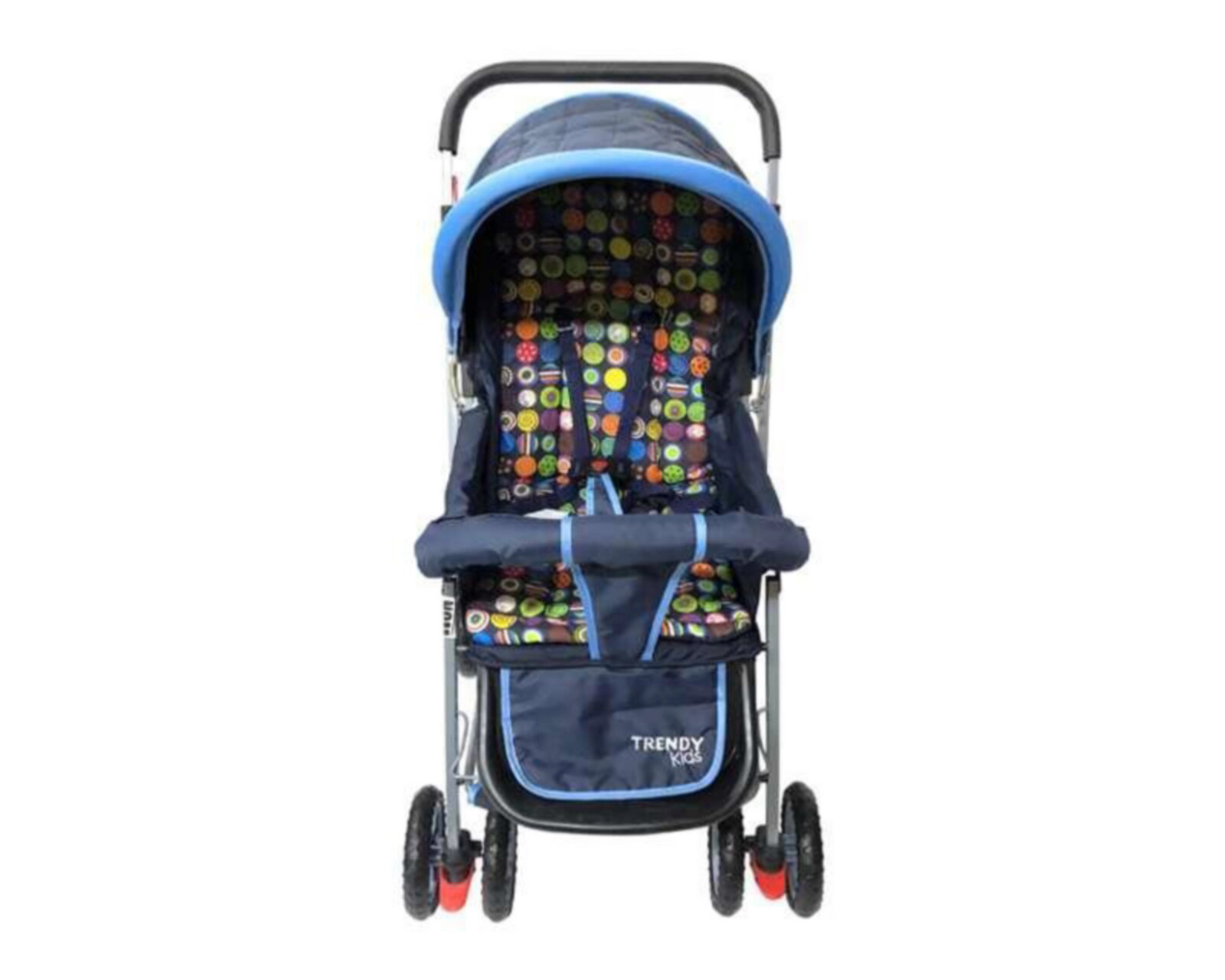 Foto 2 pulgar | Foto 1 | Carriola Trendy Kid Sonic Blue Reversible Azul