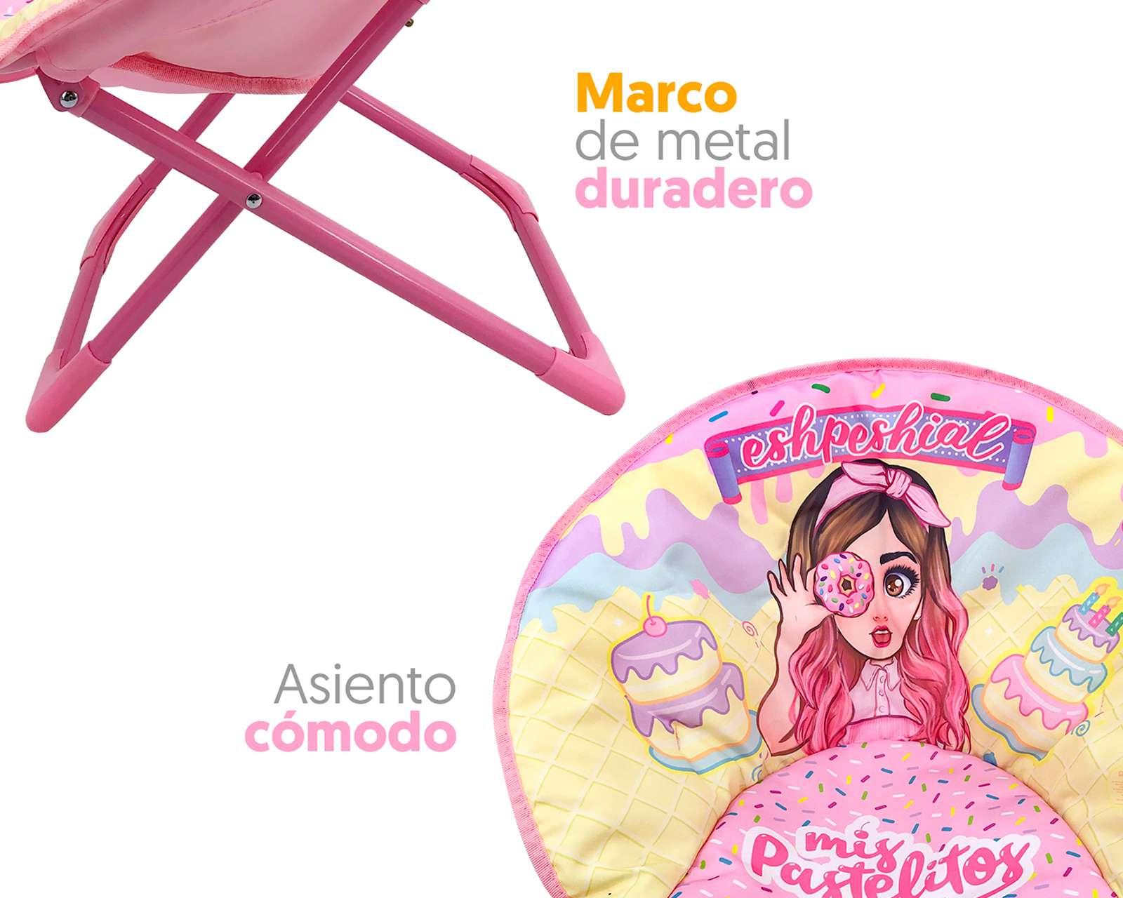 Foto 3 | Foto 3 | Silla Plegable Mis Pastelitos