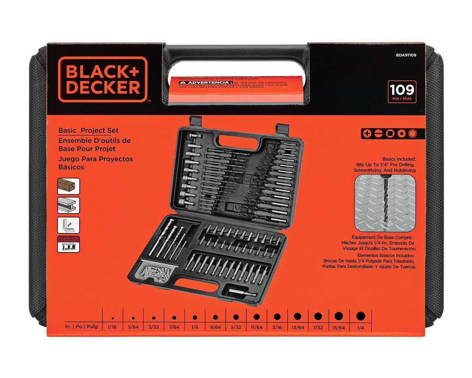 Foto 2 | Foto 2 | Juego de Brocas Black&Decker 71-0109