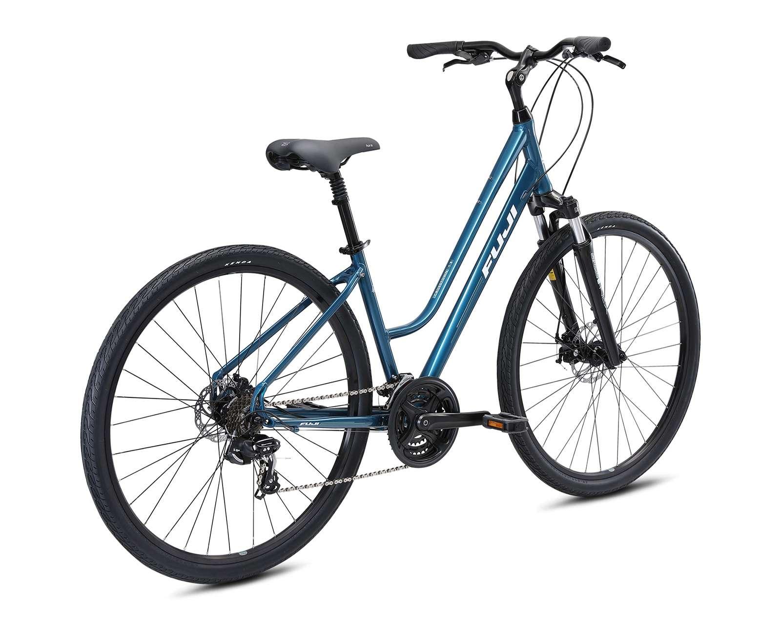 Foto 3 pulgar | Foto 2 | Bicicleta Urbana Fuji Crosstown Rin 700 M 17" Azul