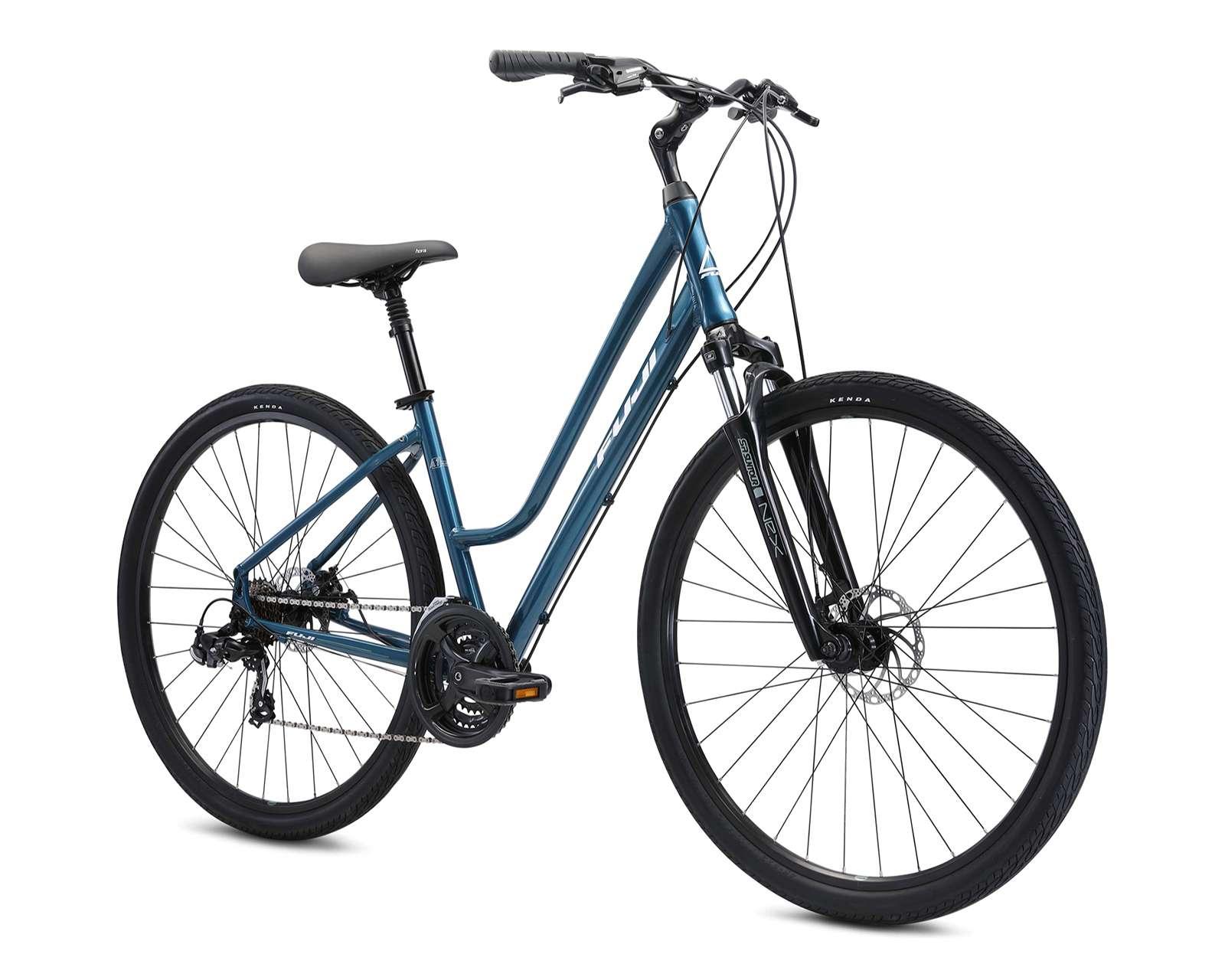 Foto 4 pulgar | Foto 3 | Bicicleta Urbana Fuji Crosstown Rin 700 M 17" Azul