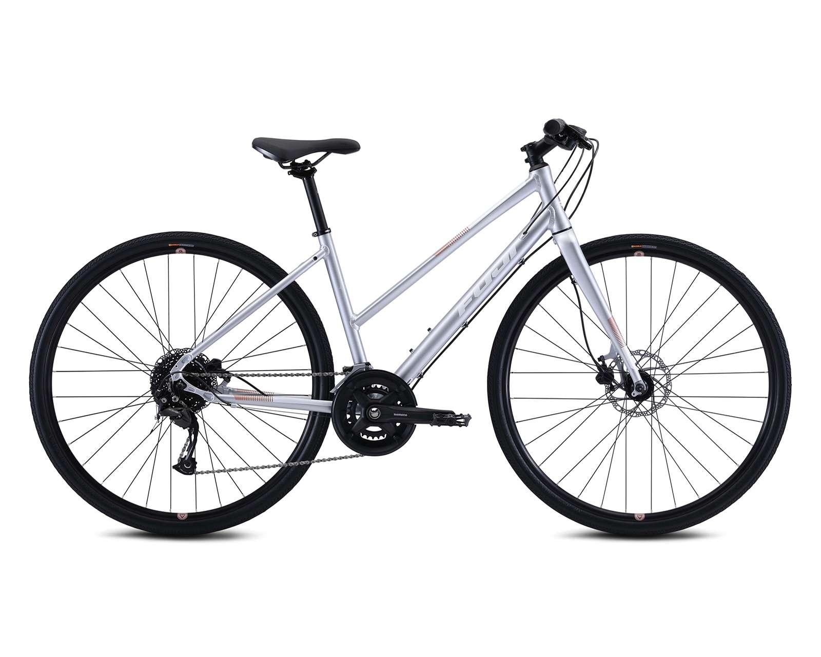 Foto 3 pulgar | Foto 2 | Bicicleta Urbana Fuji Absolute Rin 700 M 17" Plata