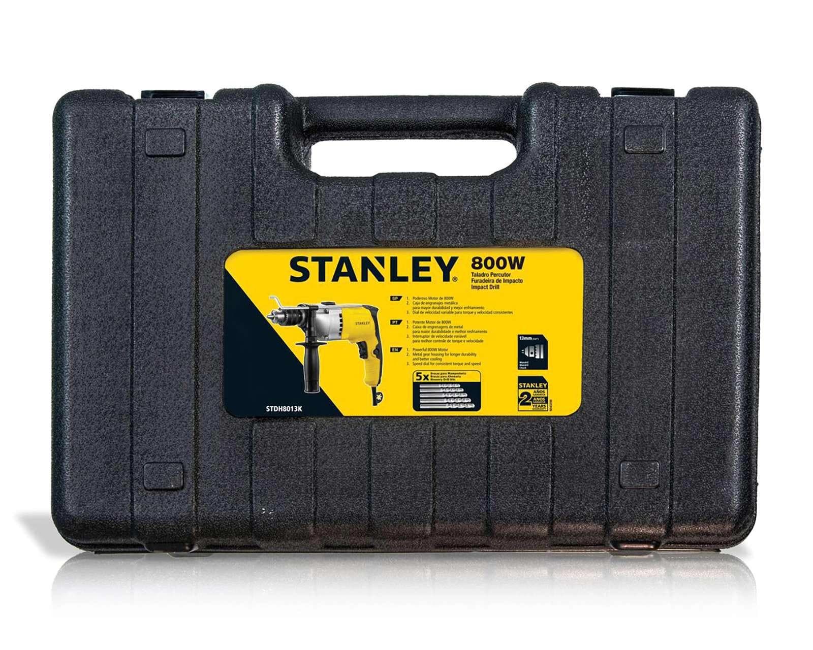 Foto 8 pulgar | Foto 7 | Taladro Percutor Stanley STDH8013-B3 800 w