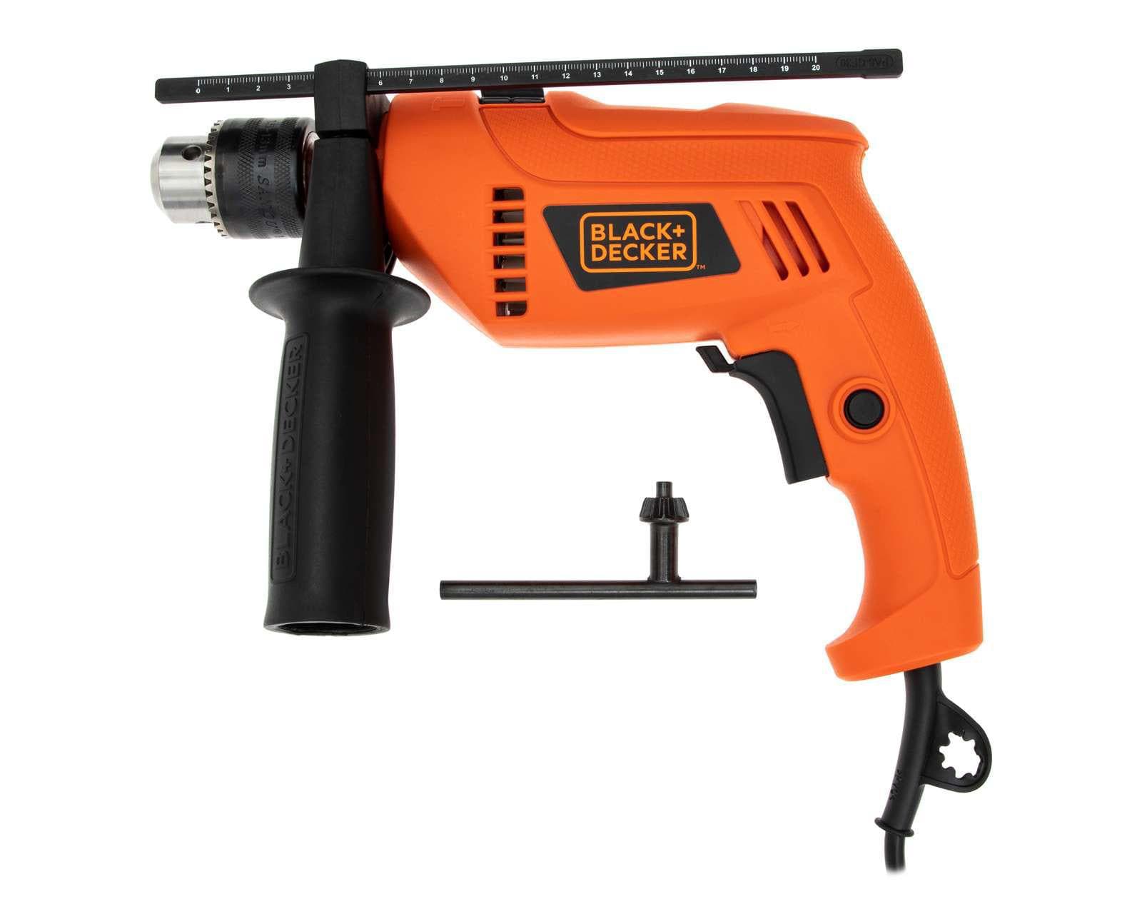 Foto 2 | Foto 2 | Taladro Rotomartillo Black+Decker HD555K-B3 1/2"  550 W