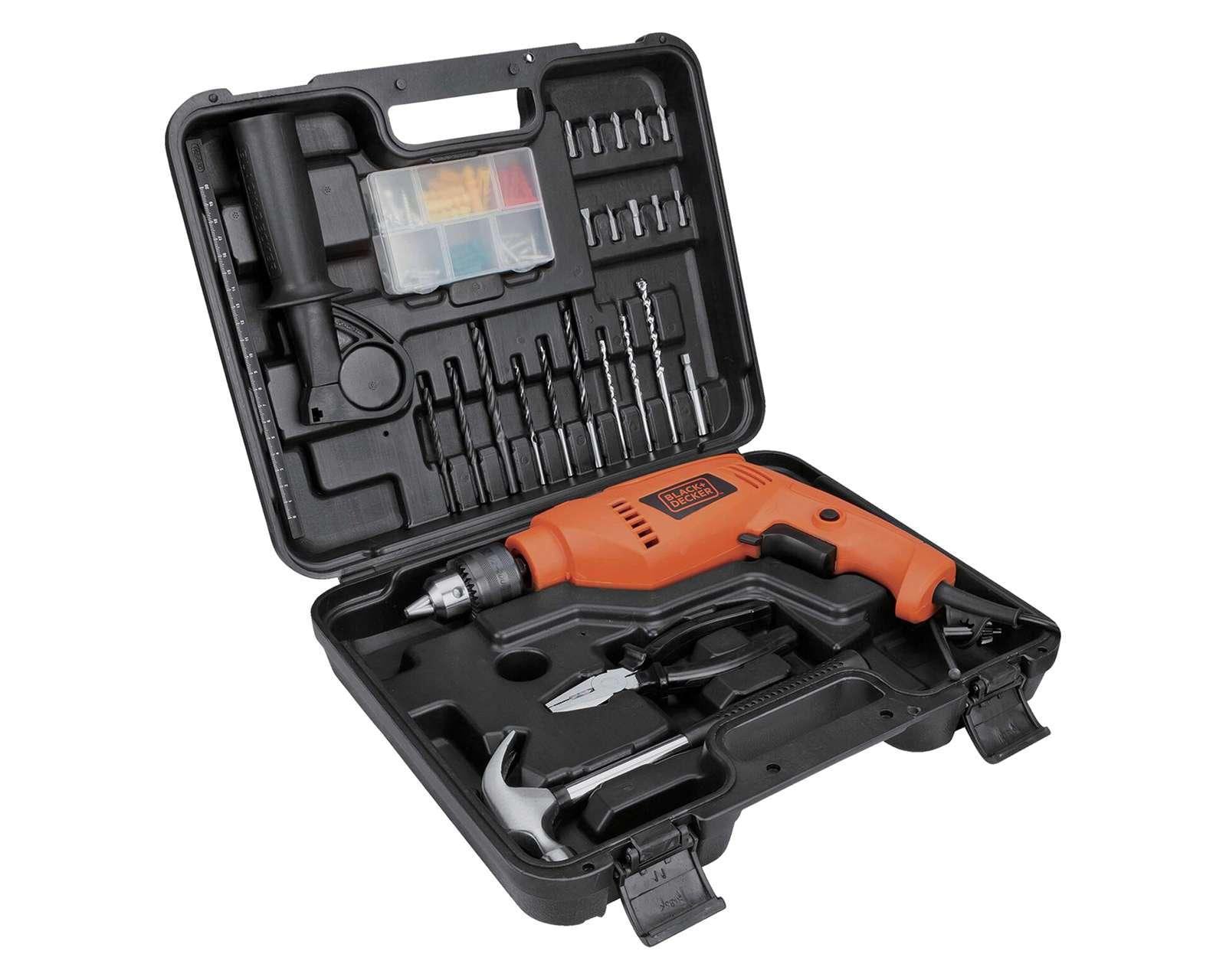 Foto 7 pulgar | Foto 6 | Taladro Rotomartillo Black+Decker HD555K-B3 1/2"  550 W