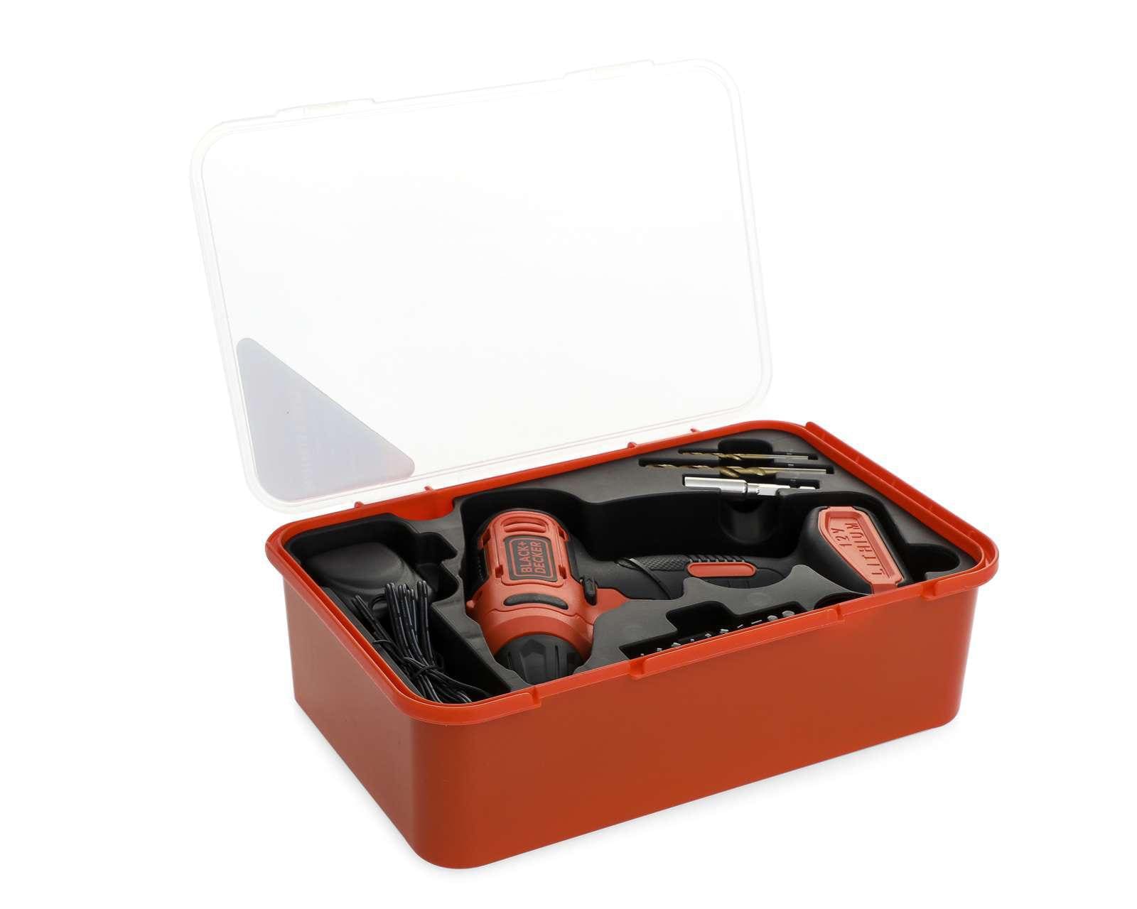 Foto 1 | Foto 1 | Taladro Inalámbrico Black+Decker LD12SP-B3 12 V