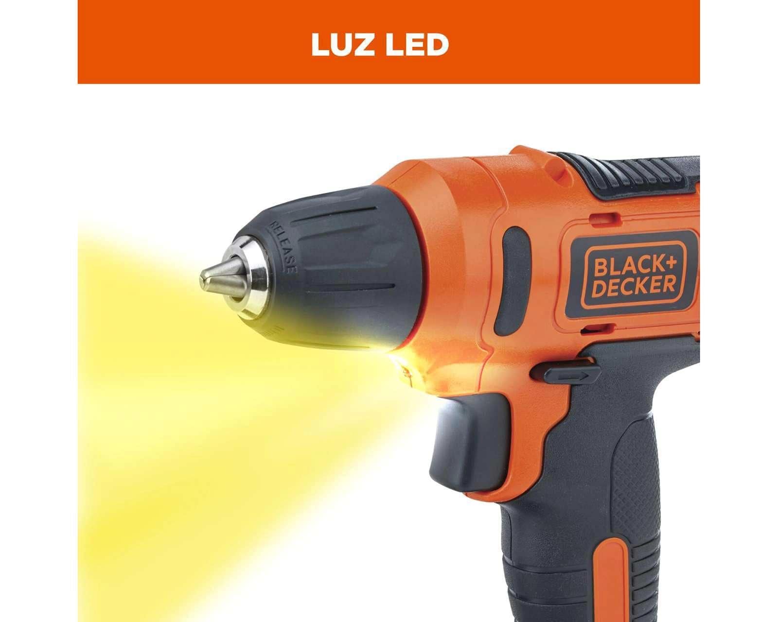 Foto 10 pulgar | Foto 9 | Taladro Inalámbrico Black+Decker LD12SP-B3 12 V