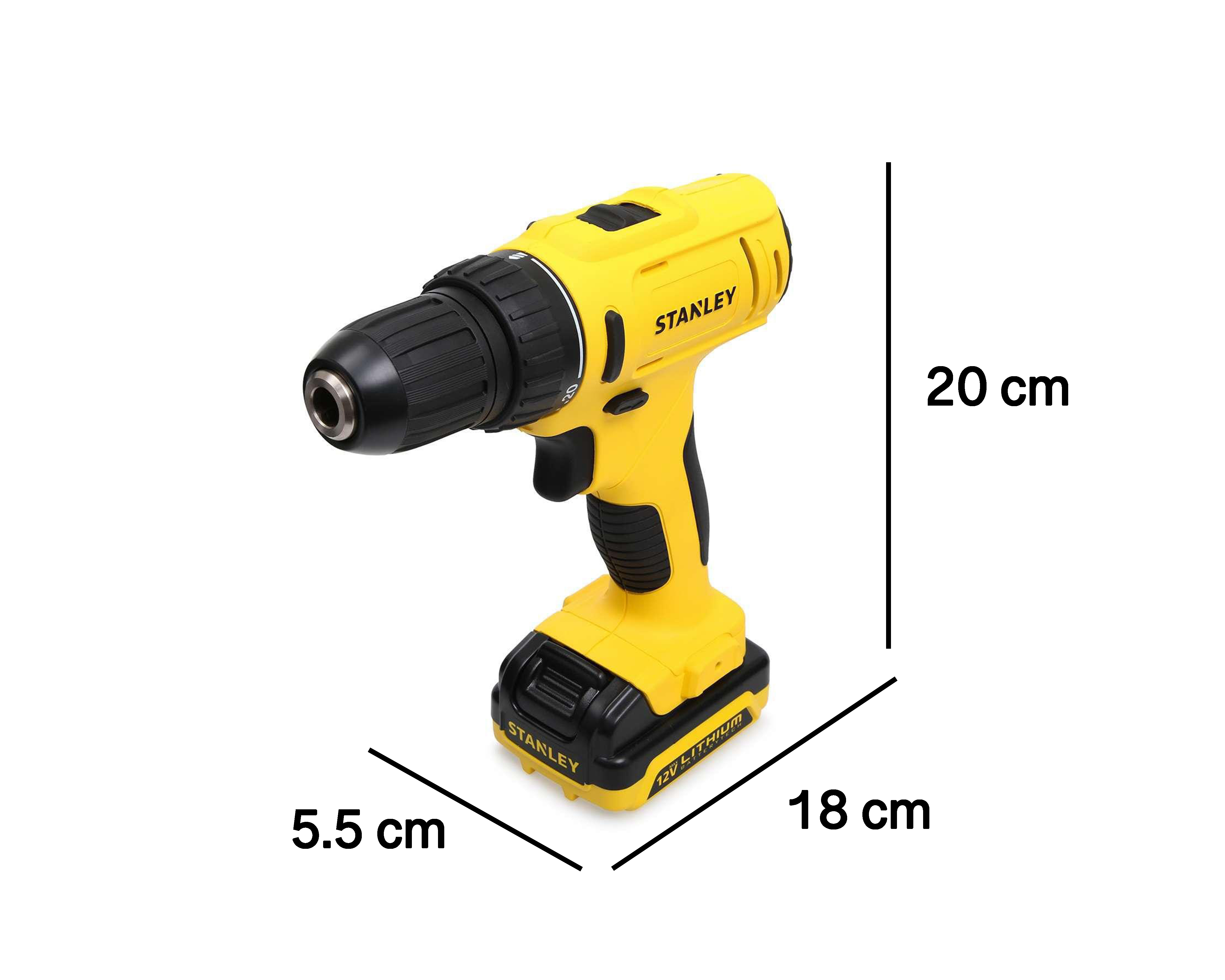 Foto 9 | Foto 9 | Taladro Inalámbrico Stanley SCD121S2K-B3 12 v