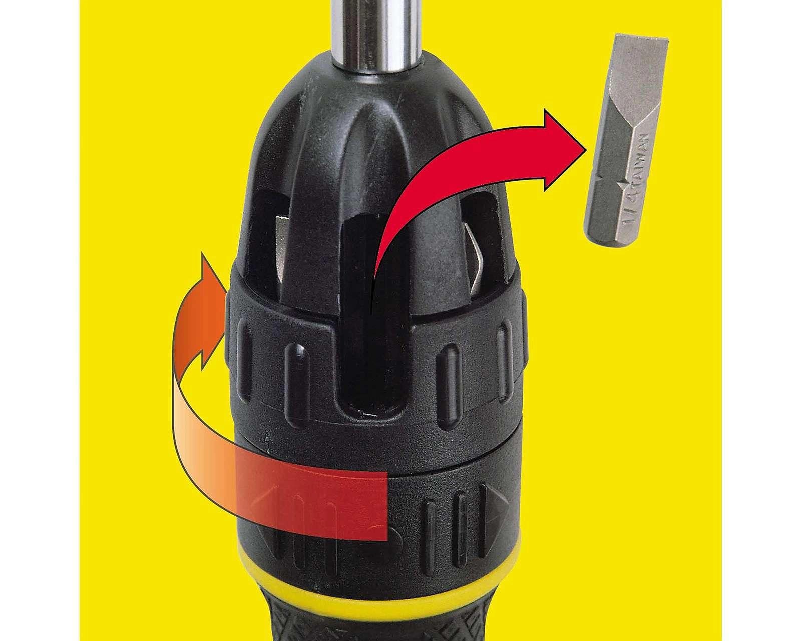 Foto 7 pulgar | Foto 6 | Desarmador Multipunta de Acero Stanley 68-010