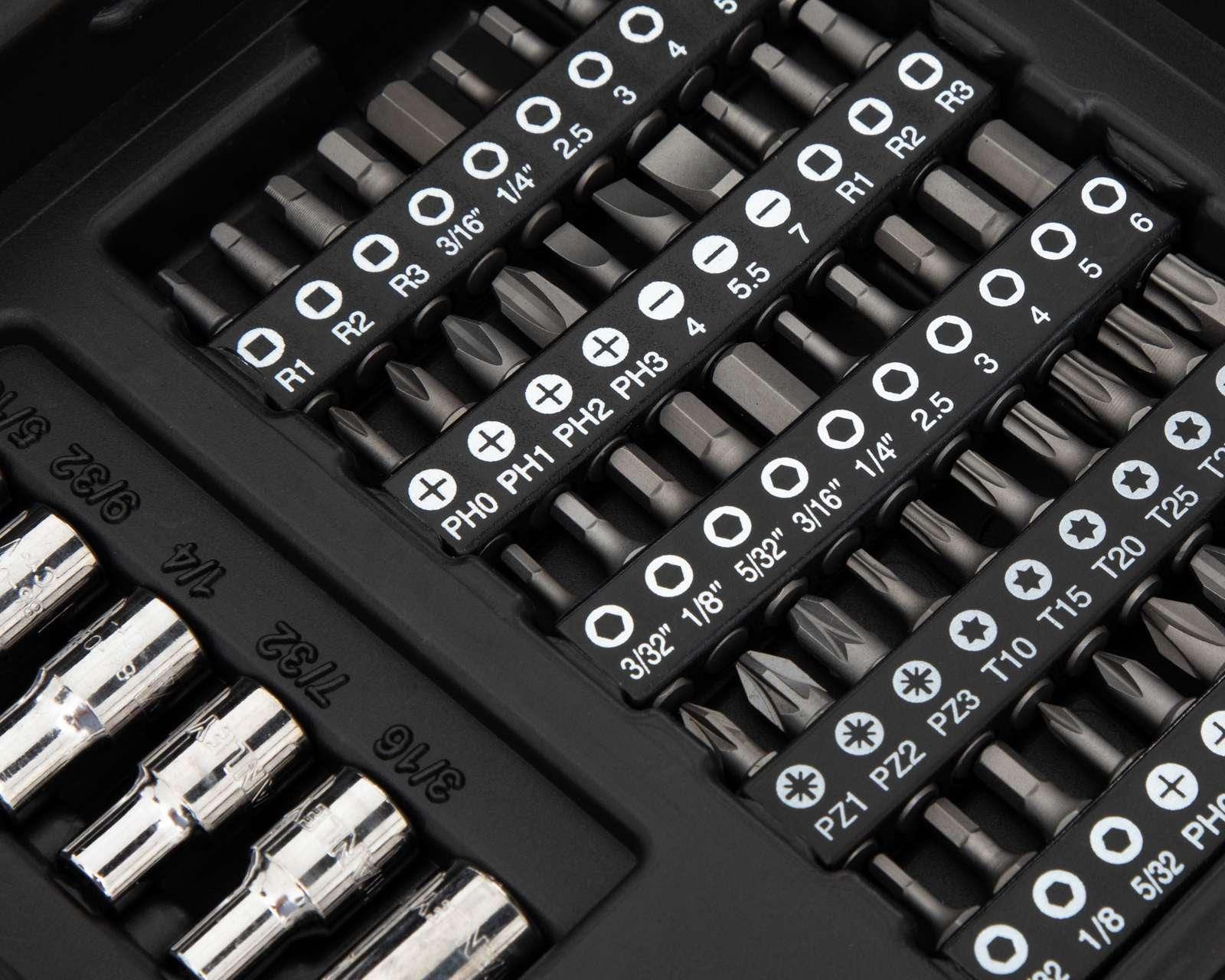 Foto 4 pulgar | Foto 3 | Juego de Herramientas Stanley 97-543 150 Piezas