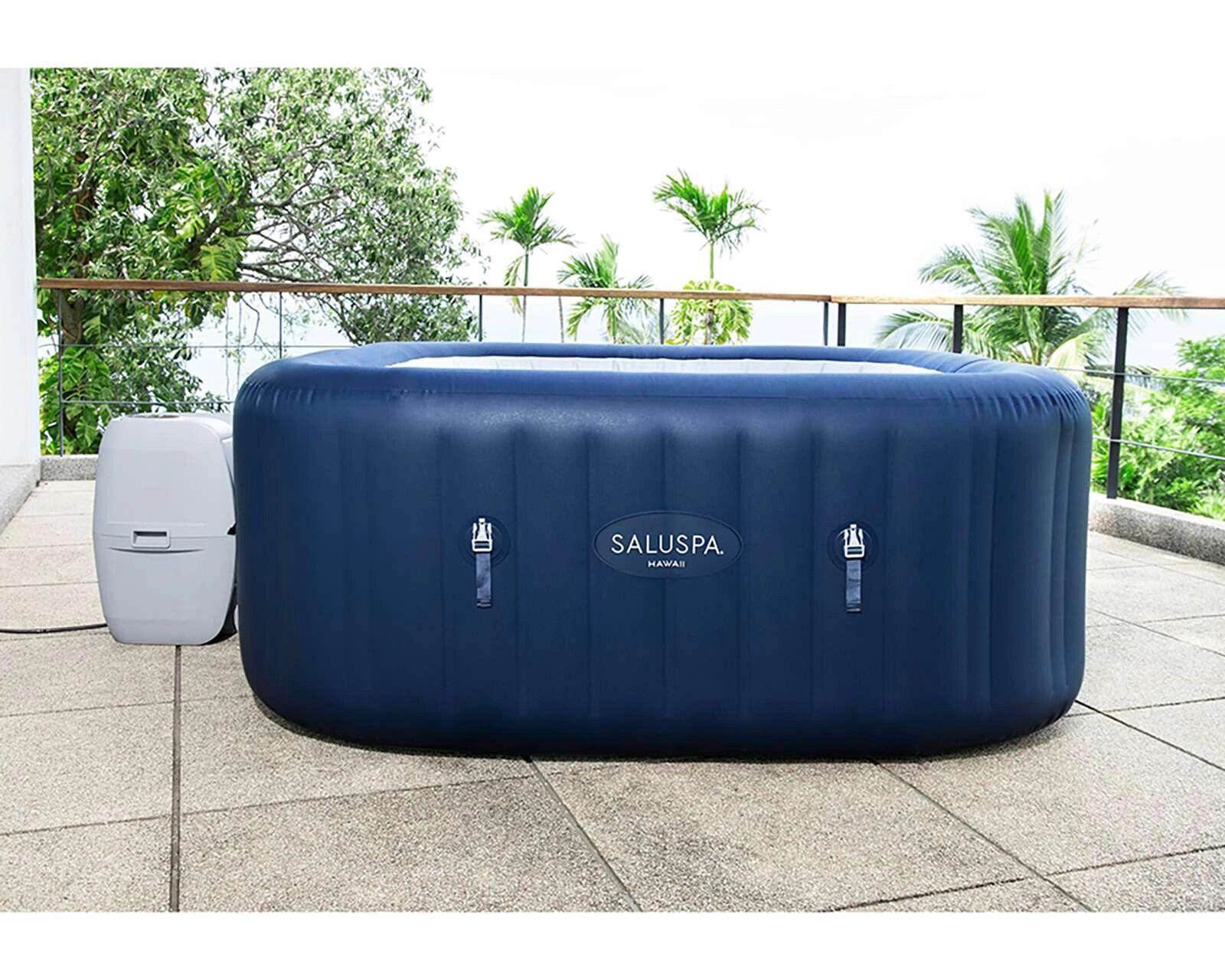 Foto 3 | Foto 3 | Bañera de Hidromasaje Cuadrada Bestway 850 L 180 x 180 cm