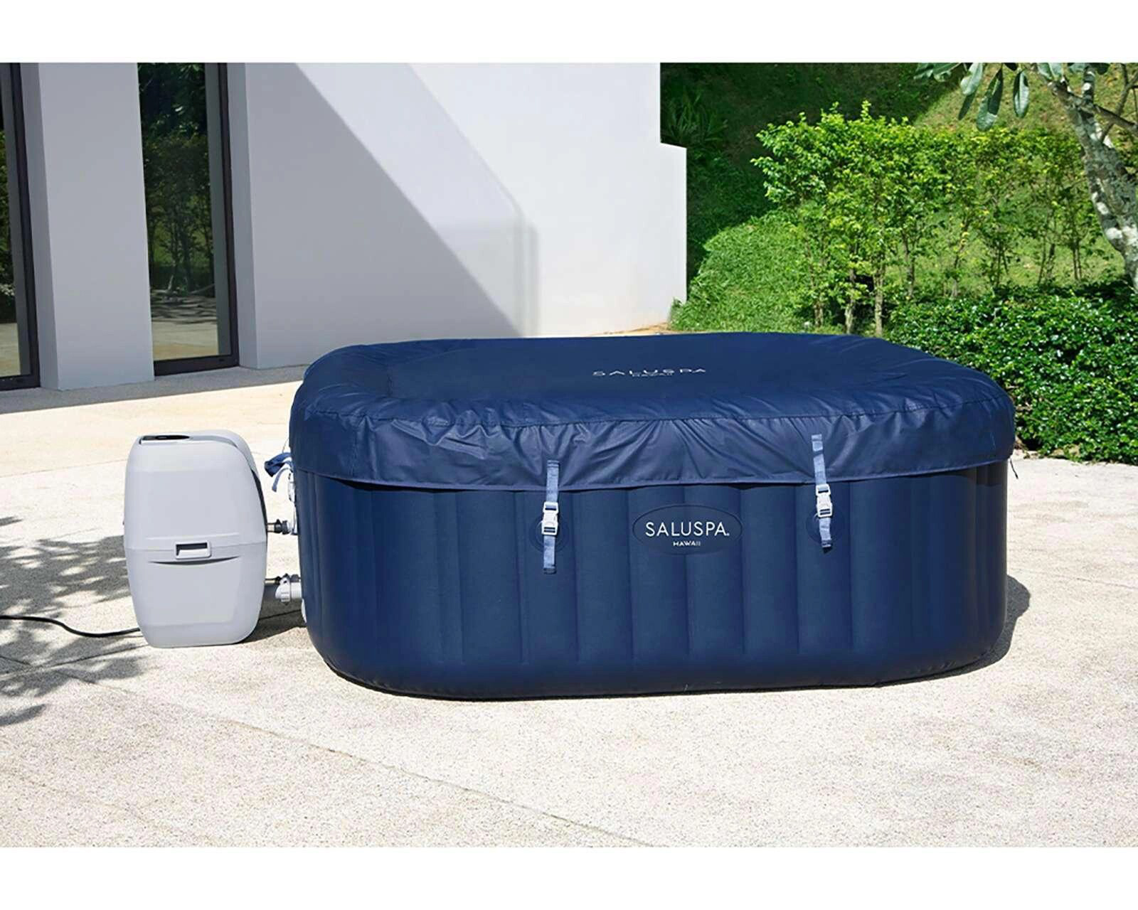 Foto 5 pulgar | Foto 4 | Bañera de Hidromasaje Cuadrada Bestway 850 L 180 x 180 cm