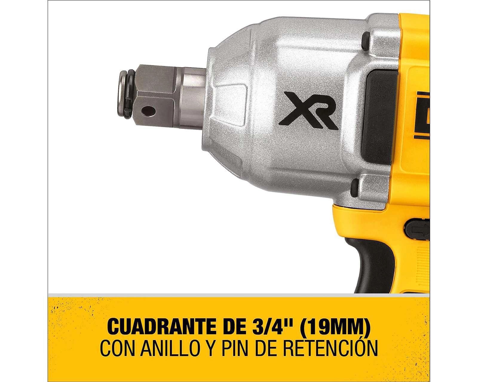 Foto 8 pulgar | Foto 7 | Llave de Impacto Dewalt DCF897P2 20 v