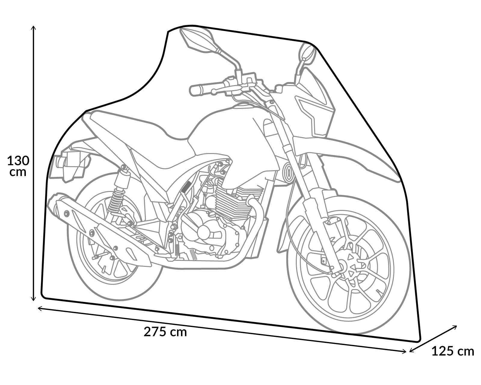 Foto 5 pulgar | Foto 4 | Funda para Motocicleta Tunix Universal