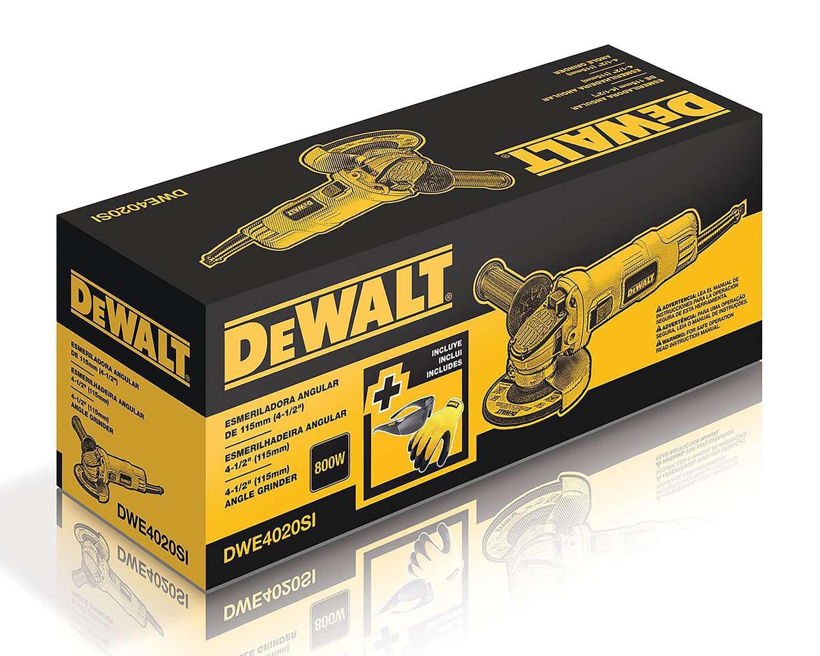 Foto 6 pulgar | Foto 5 | Esmeriladora Angular Dewalt DWE4020SI-B3 800 W 4 1/2"