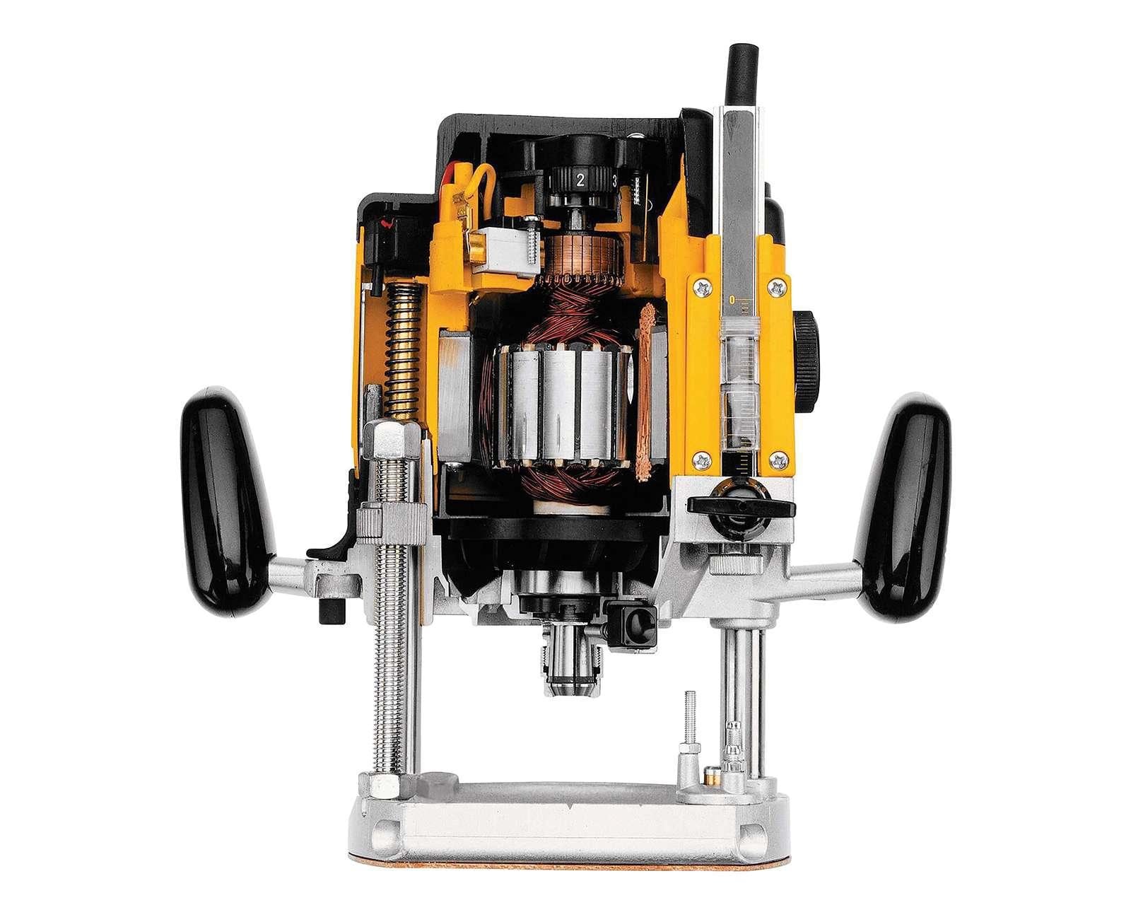 Foto 4 pulgar | Foto 3 | Router Dewalt DW625